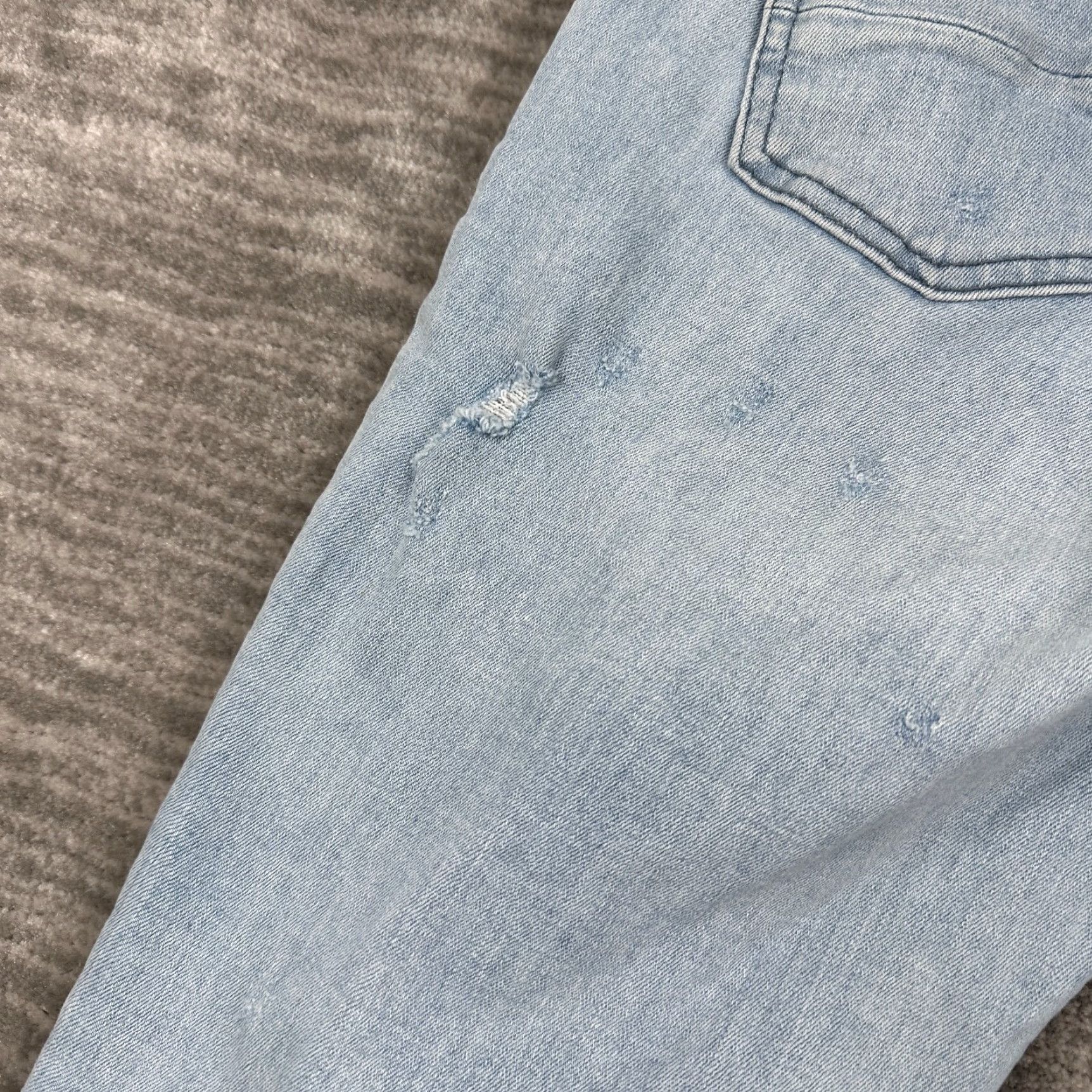 Pacsun Pacsun Skinny Jeans Womens 30x30 Denim Blue Distressed Stretch Regular 5-Pocket PacSun Jeans Womens Jeans Size 30" / US 8 / IT 44 - 5 Thumbnail