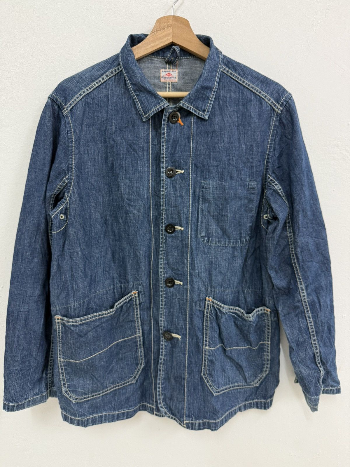 Vintage Vintage RNA Selvage Worker Jacket Size US M / EU 48-50 / 2 - 2 Thumbnail