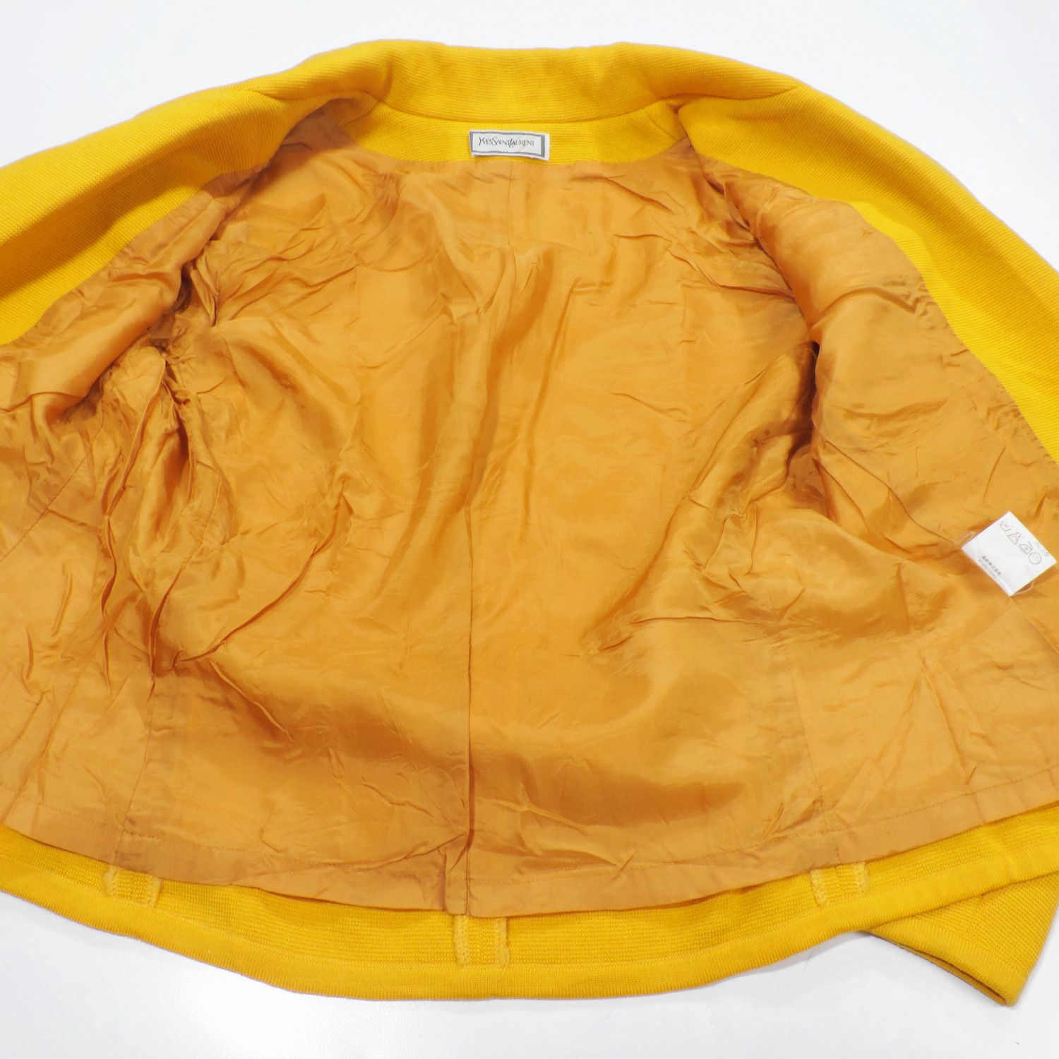 Yves Saint Laurent YVES SAINT LAURENT ONE BUTTON CROPPED BLAZER Size M / US 6-8 / IT 42-44 - 6 Thumbnail