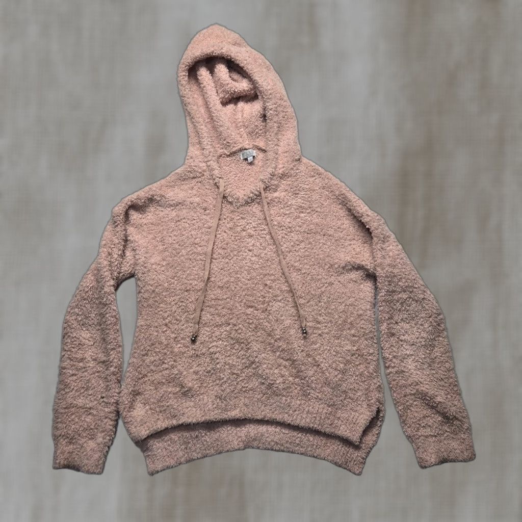 Vintage STYLE & CO Light Pink Sherpa Fixture Jacket Coat Women L Adult Pink Pockets Zip Travel Casual Winter Geometric 90s Theme N/A Mens Girls? Size L / US 10 / IT 46 - 1 Thumbnail