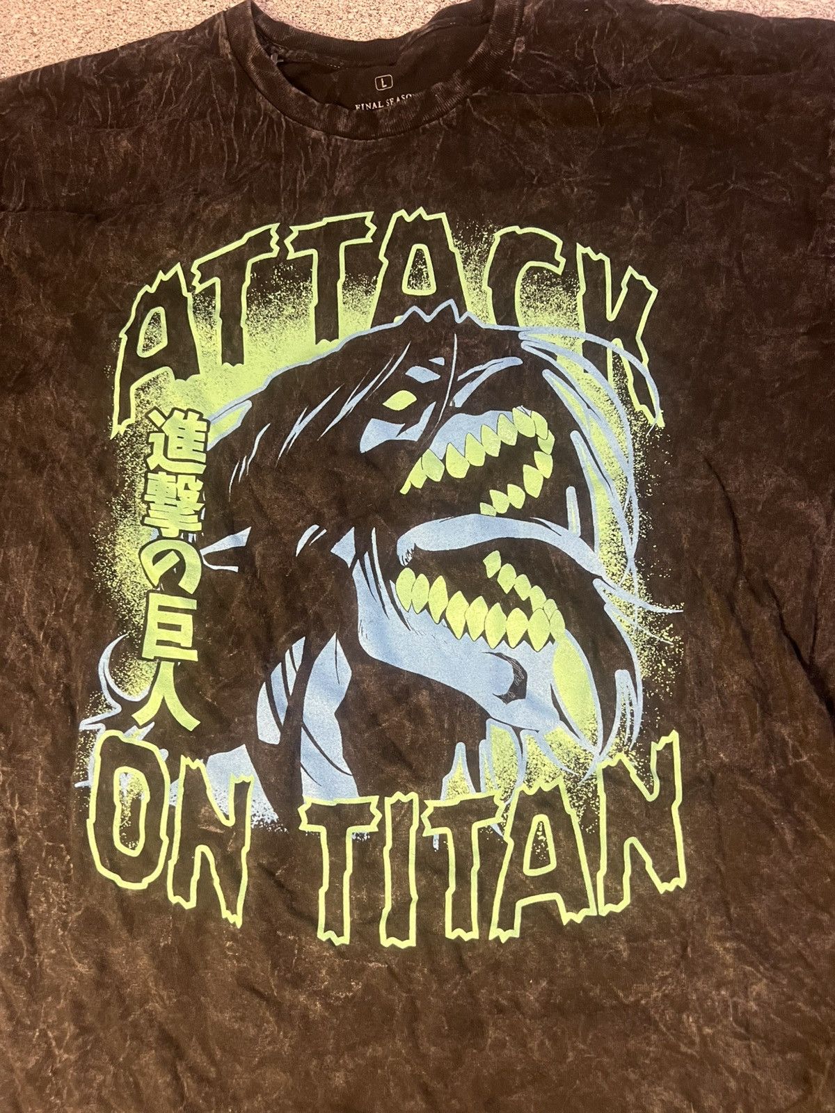 Ripple Junction Attack on Titan Final Season T shirt Size US L / EU 52-54 / 3 - 2 Thumbnail