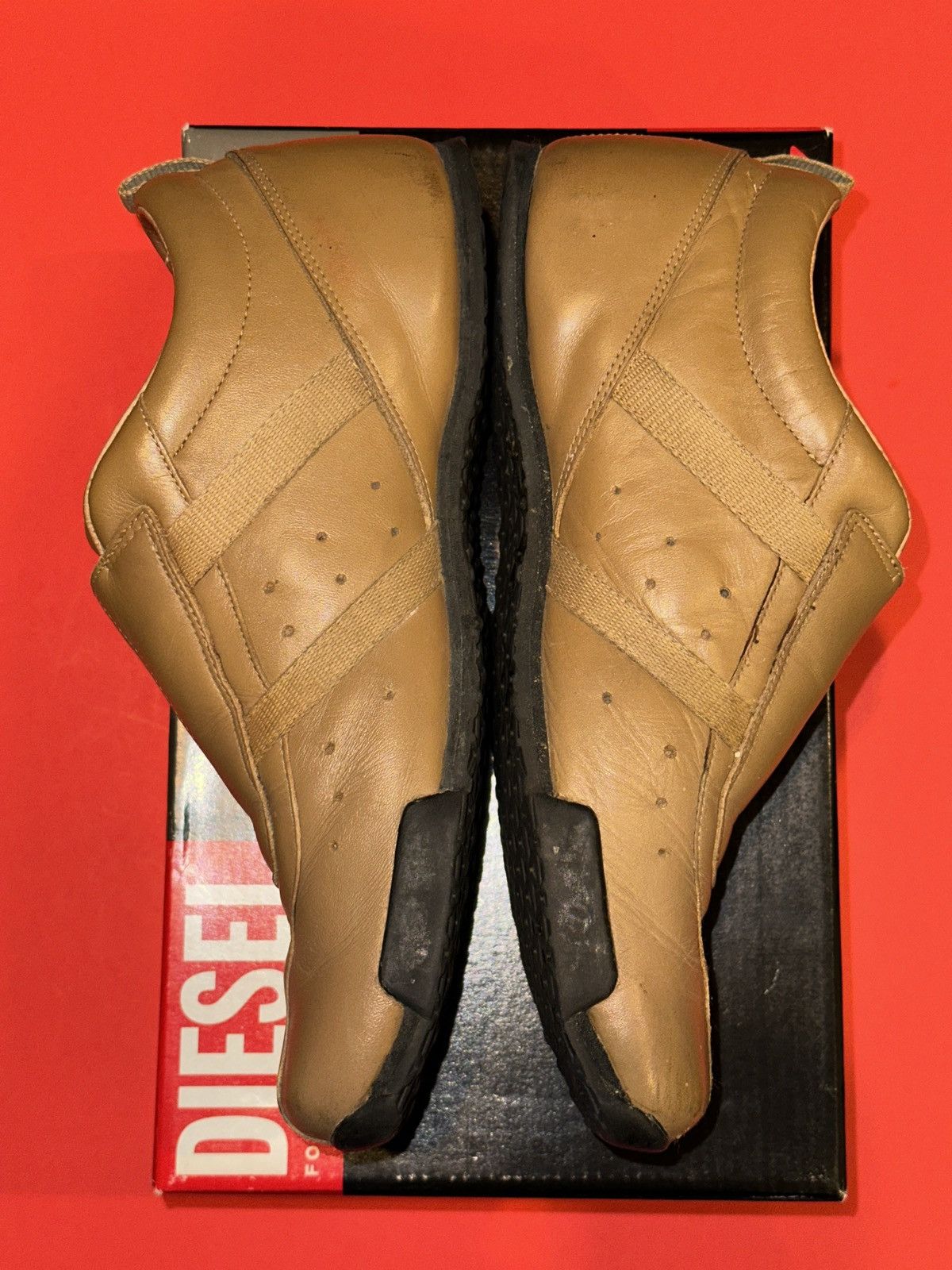Diesel Diesel Strap Velcro Coffee Brown Sneakers Men’s 8.5 US Size US 8.5 / EU 41-42 - 2 Thumbnail
