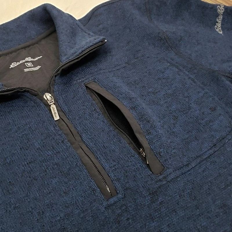 Eddie Bauer Eddie Bauer Convector 1/4 Zip Sweater Zippered Pocket Fleece Size US M / EU 48-50 / 2 - 4 Thumbnail