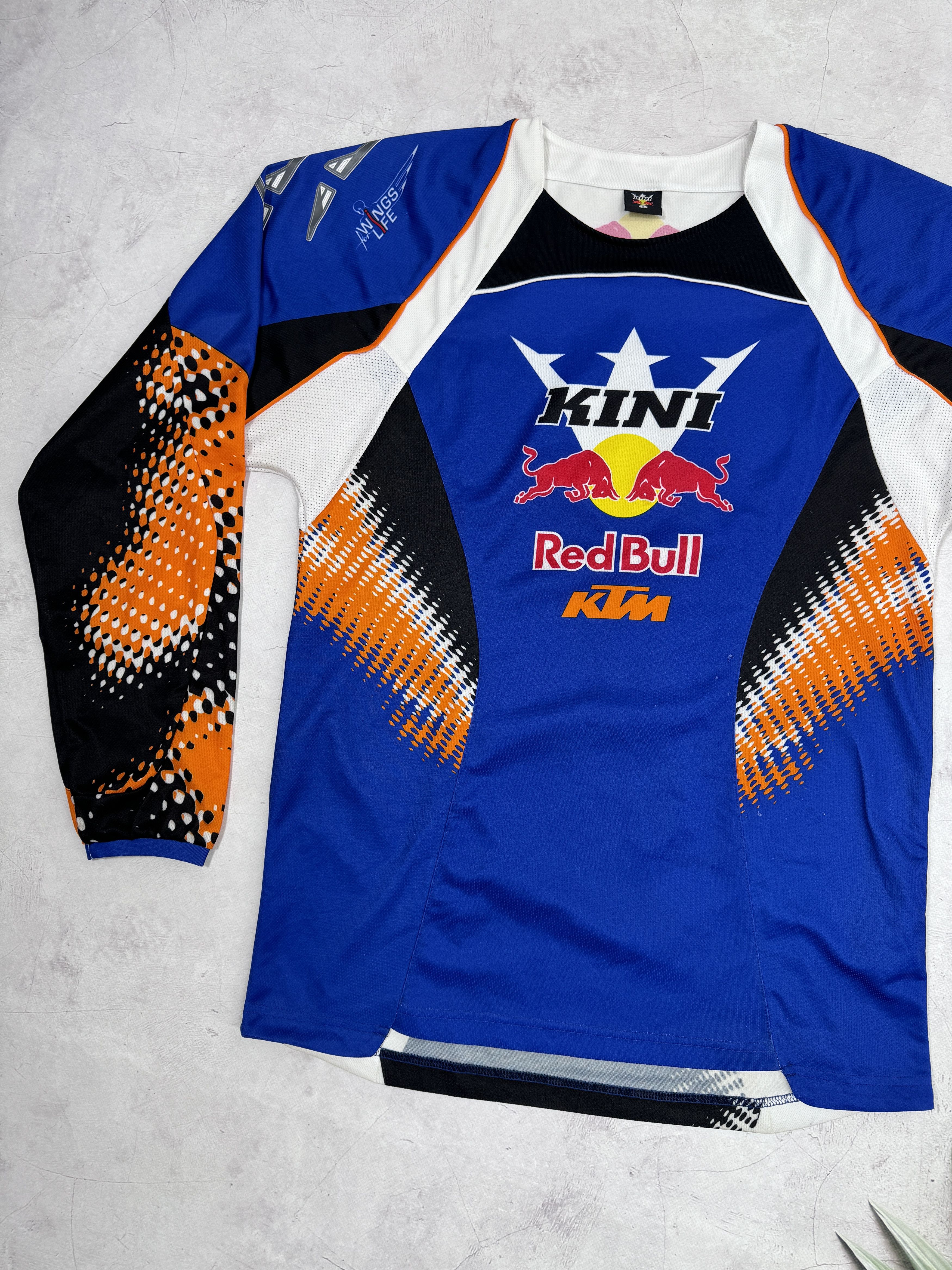 Red Bull Red Bull KINI Motocross Jersey Shirt Vintage Style Racing Size US S / EU 44-46 / 1 - 4 Thumbnail