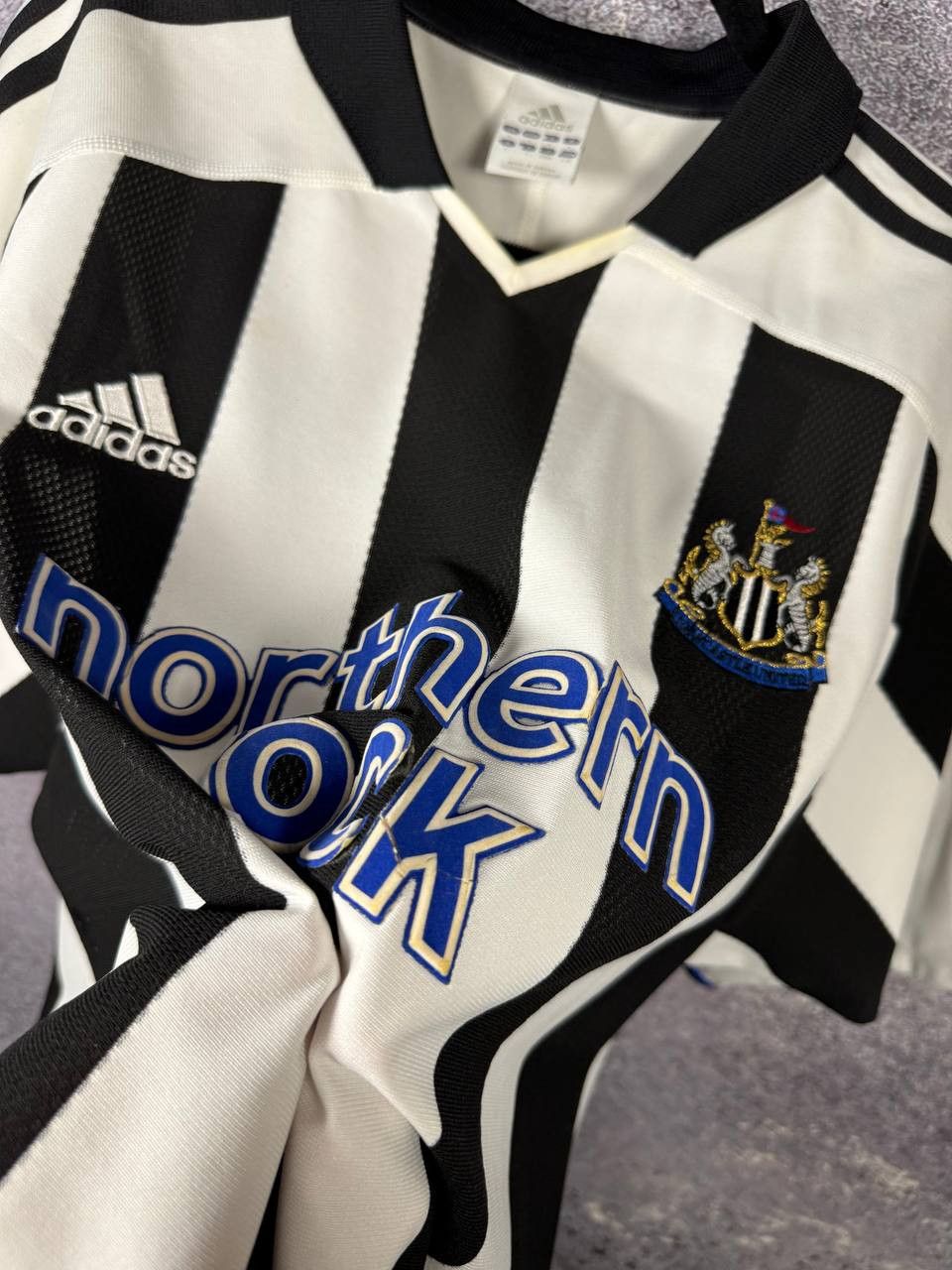 Adidas Vintage Newcastle United 2003 Adidas Soccer Jersey Large Size US L / EU 52-54 / 3 - 19 Thumbnail