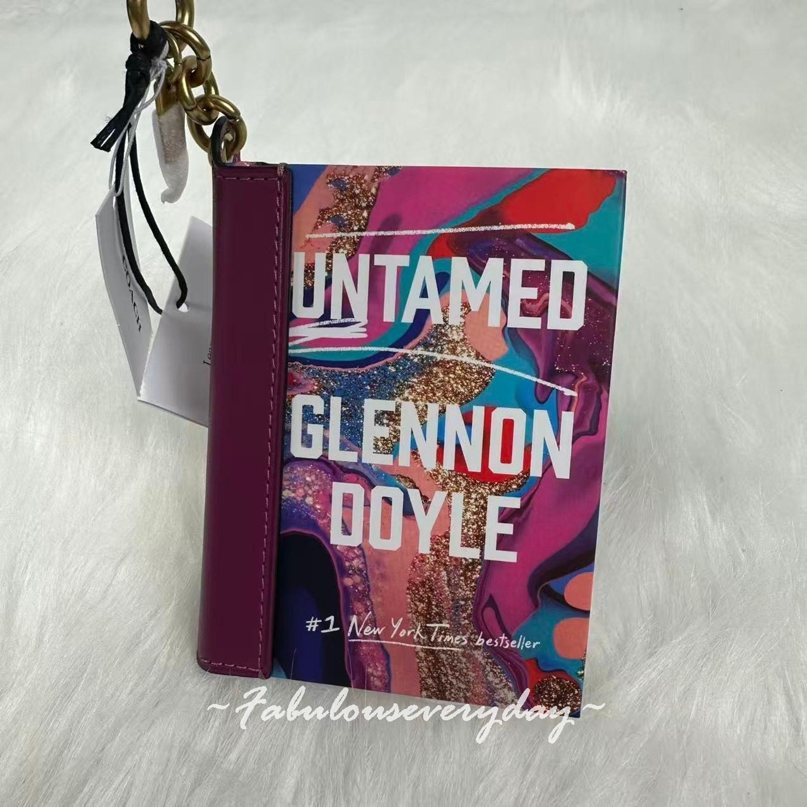 Coach Coach Untamed By Glennon Doyle Book Bag Charm 352 Pages NWT Size ONE SIZE - 2 Thumbnail