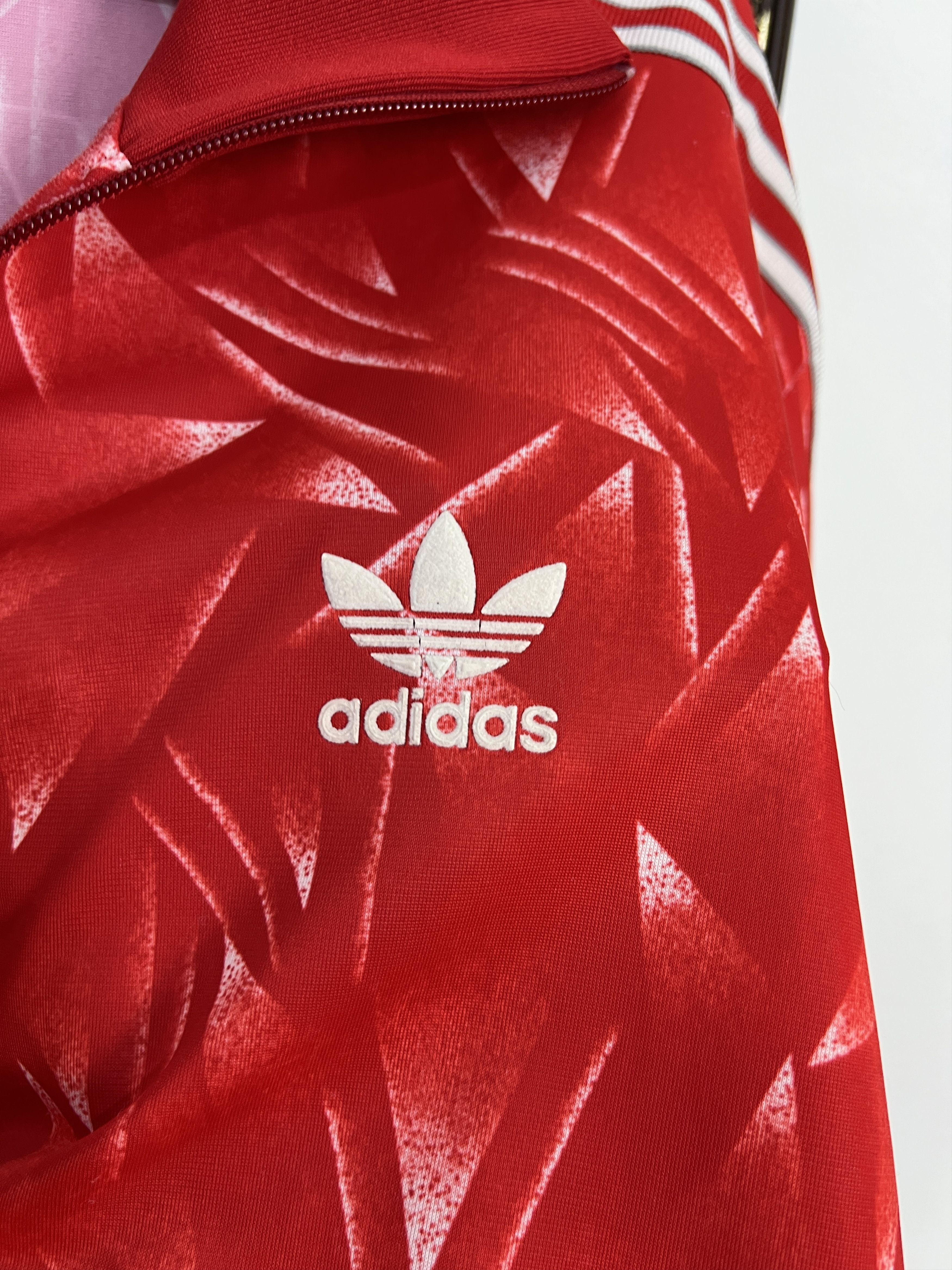 Adidas 1989 Liverpool Retro Adidas Originals Football Jacket Soccer Size US XL / EU 56 / 4 - 8 Thumbnail