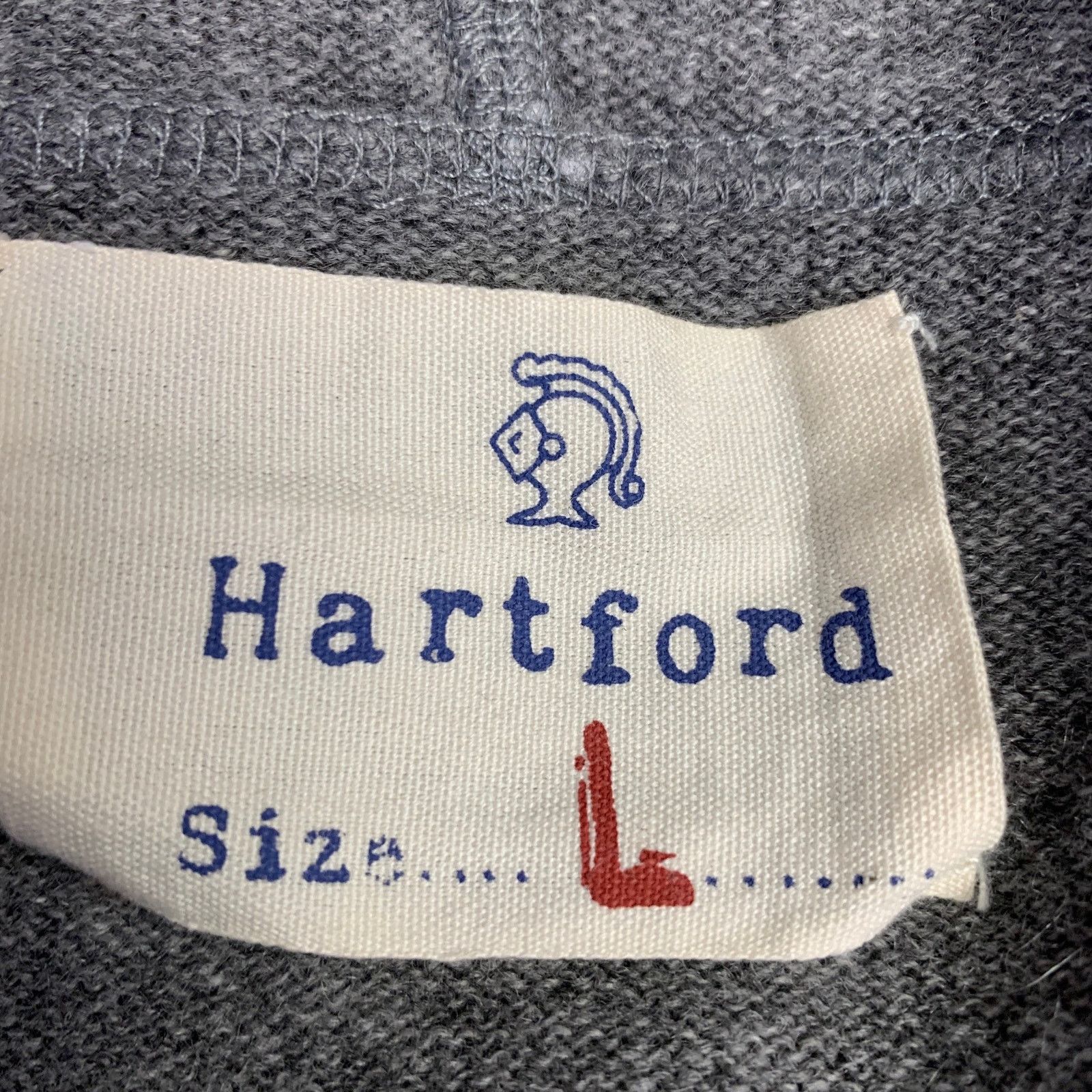 Hartford HARTFORD Size L Grey Heather Wool Cashmere Hoodie Cardigan Size US L / EU 52-54 / 3 - 8 Thumbnail