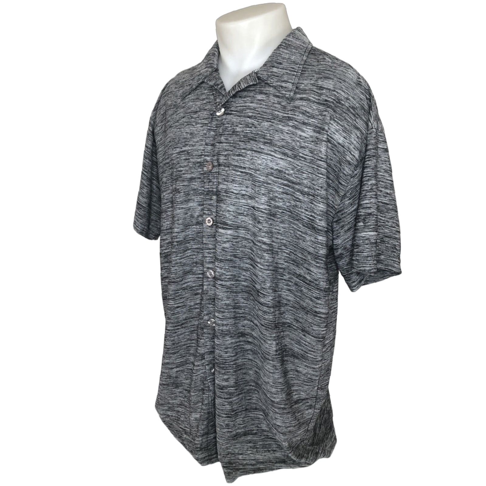 Vintage POSITANO Shiny Threaded Mens 2XL Vintage Clubbing Shirt EXCELLENT Size US XXL / EU 58 / 5 - 1 Thumbnail