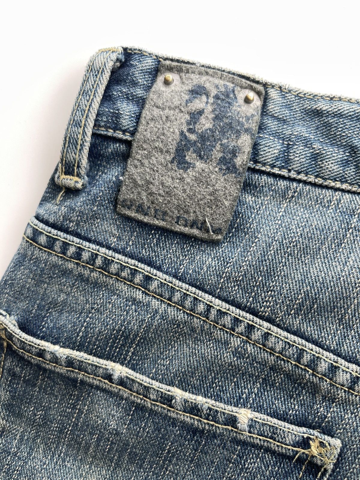 Paul Smith R.newbold H04z Patchwork Denim Size US 31 - 14 Thumbnail