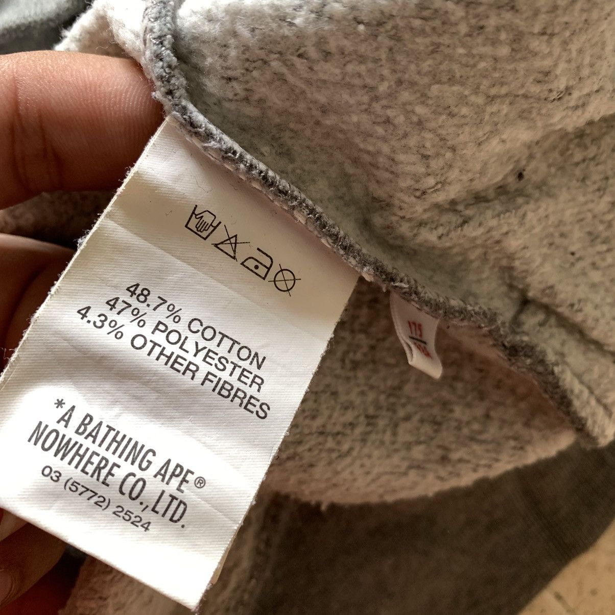 Aape 2000s Bape Aape Apunvs Pullover Hoodie Grey Size US M / EU 48-50 / 2 - 11 Thumbnail