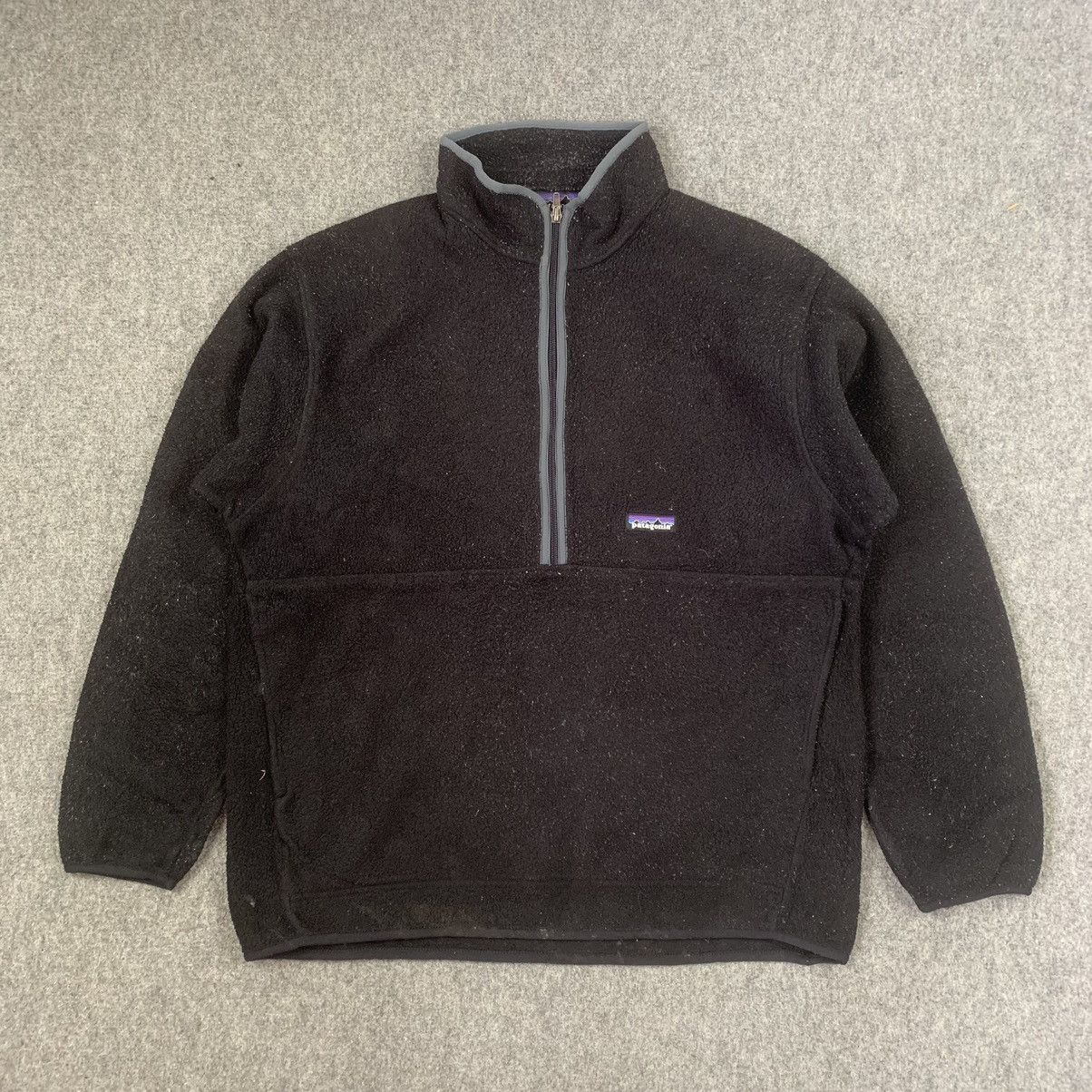 Patagonia × Vintage Vintage Patagonia Synchilla Halfzipper Fleece Sweater Size US L / EU 52-54 / 3 - 1 Thumbnail