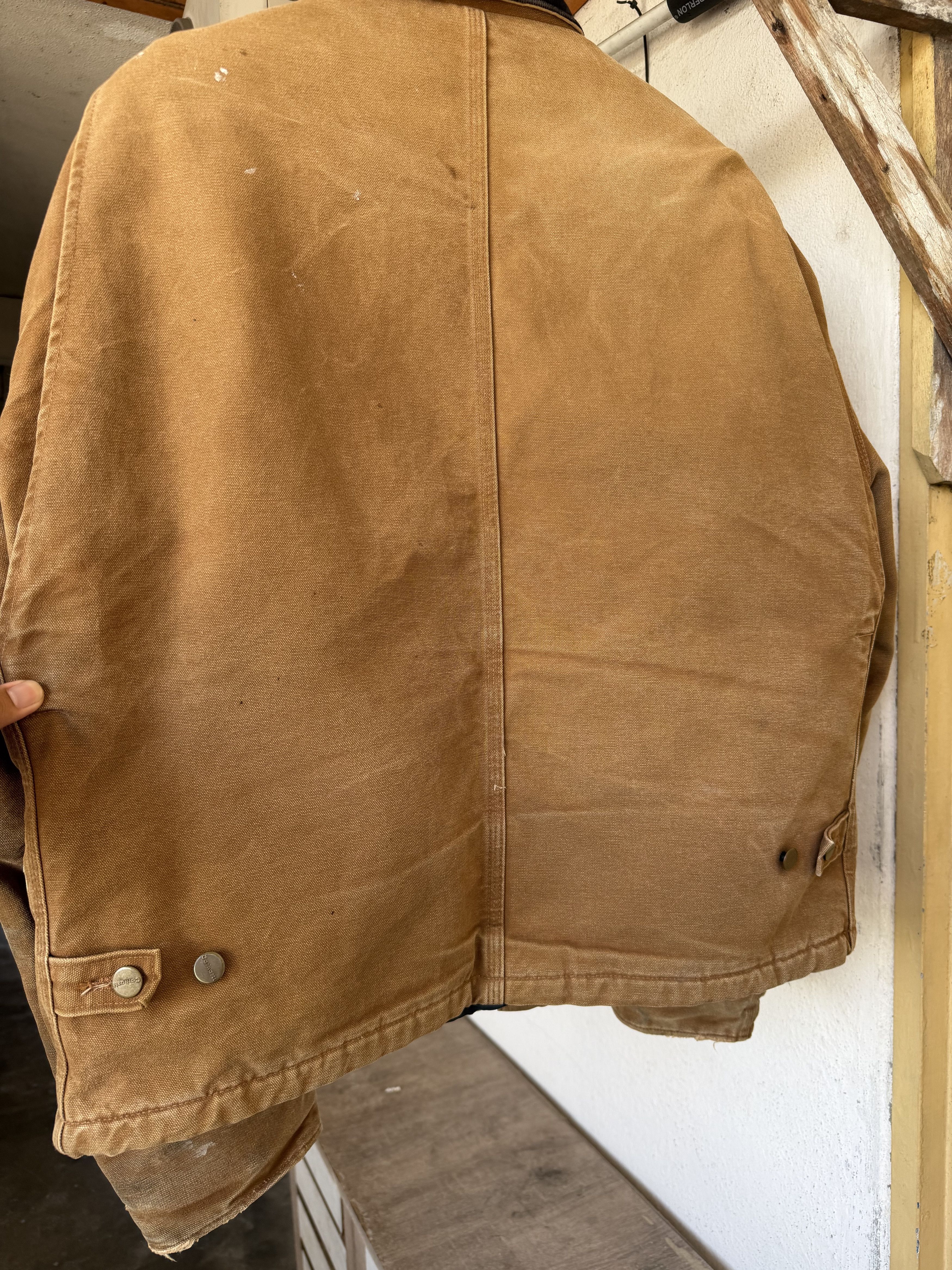 Carhartt Vintage Carhartt Distressed Detroit Zipper Jacket Size US L / EU 52-54 / 3 - 5 Thumbnail