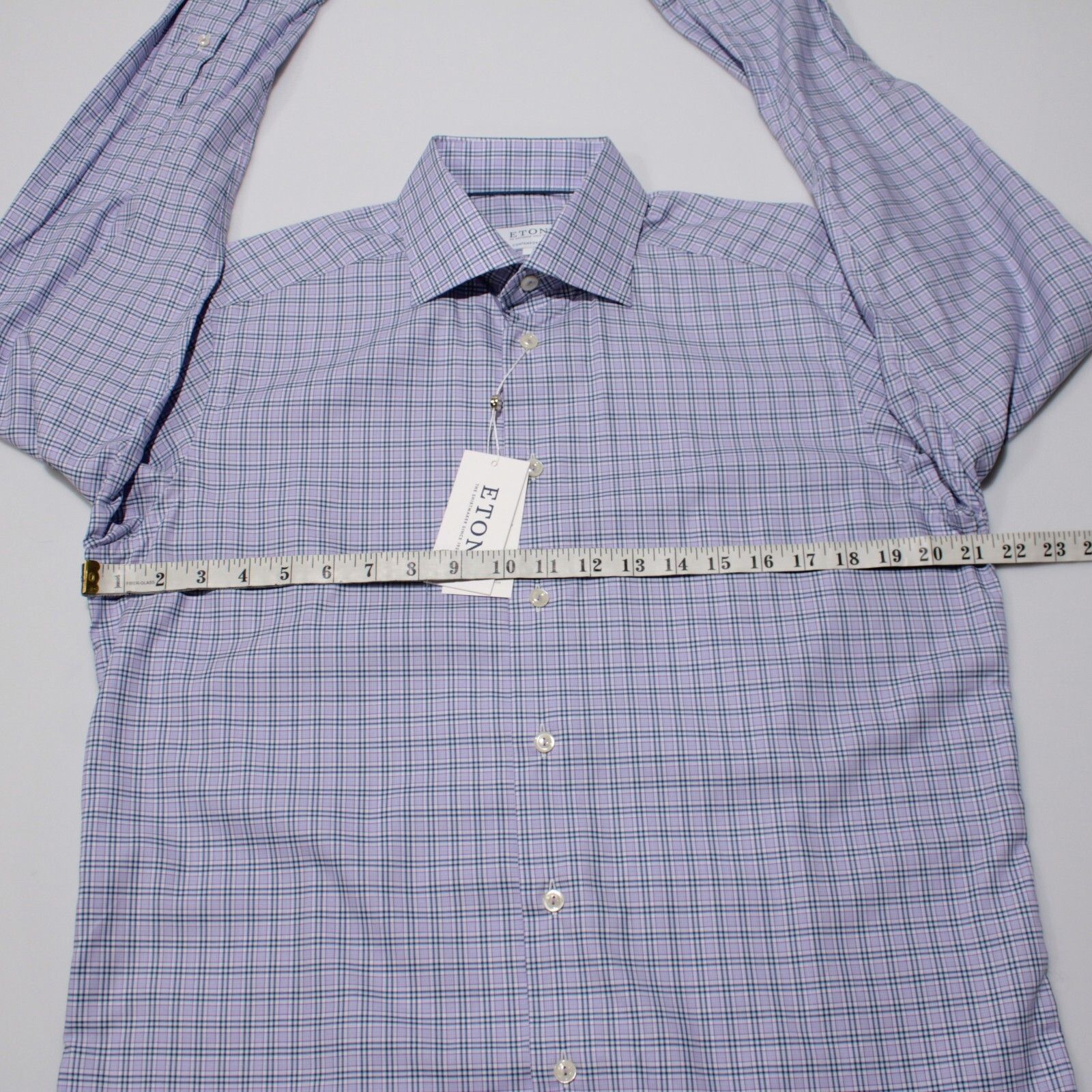 Eton Eton New with tags Shirt Size M US In Purple Size US M / EU 48-50 / 2 - 4 Thumbnail