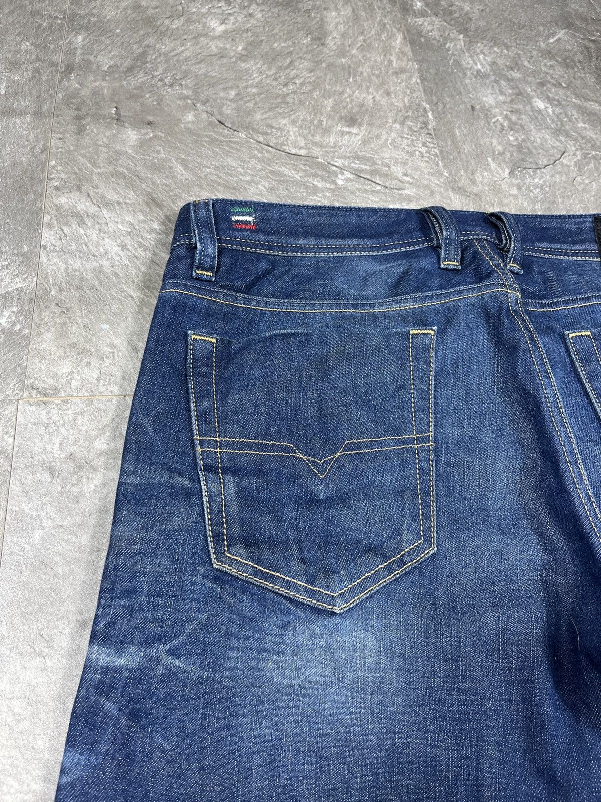 Diesel Diesel Industry Vintage Viker Denim Jeans Blue Size 32x32 Size US 32 / EU 48 - 2 Thumbnail