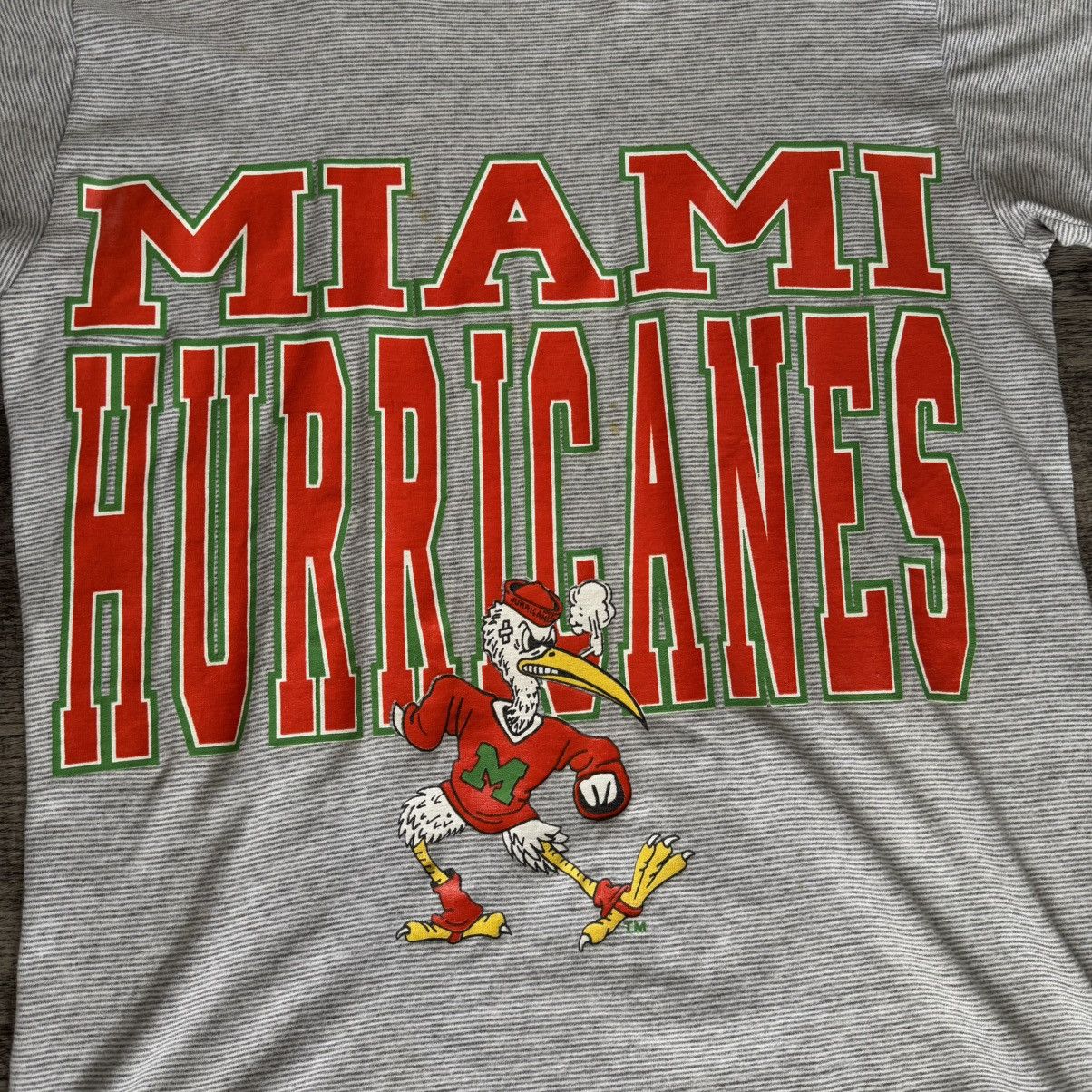 Vintage Miami Hurricanes Tee Size US L / EU 52-54 / 3 - 2 Thumbnail