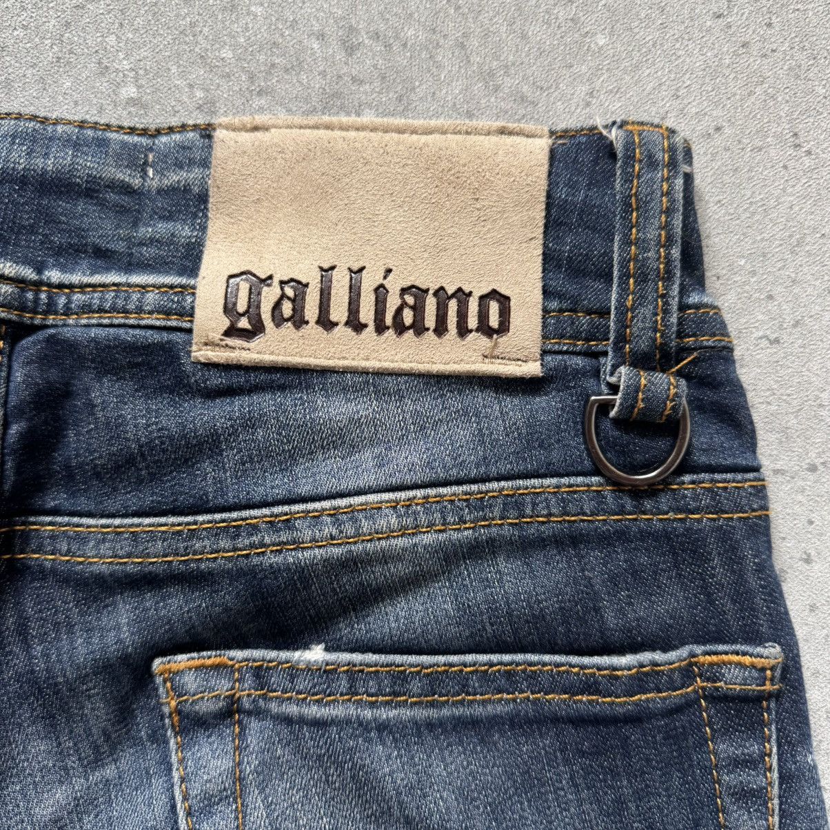John Galliano John Galliano Vintage Zip Details Y2K Jeans Size 26" / US 2 / IT 38 - 12 Thumbnail