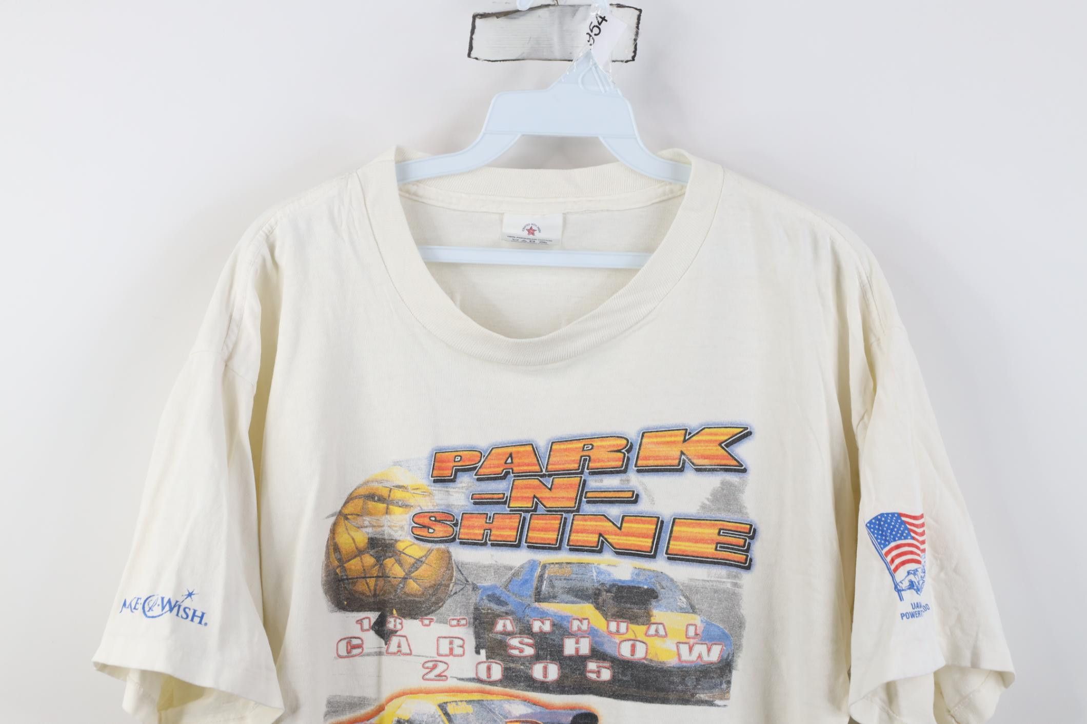 Vintage Vintage Y2K 2005 Park N Shine Car Show Short Sleeve T-Shirt Size US L / EU 52-54 / 3 - 2 Thumbnail