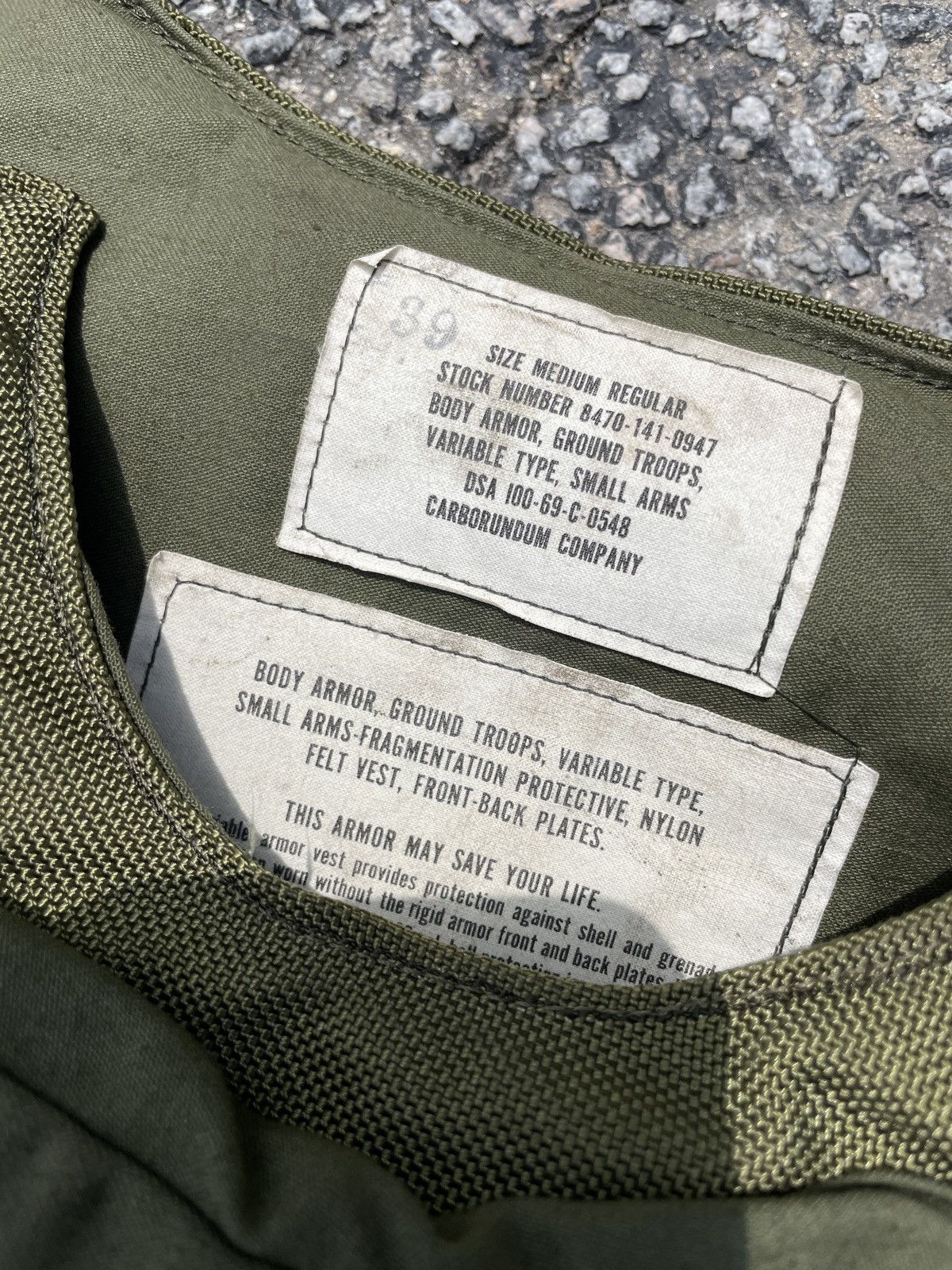 Vintage Vietnam “Chicken Plate” ‘69 Flak Jacket Vest Size US M / EU 48-50 / 2 - 2 Thumbnail