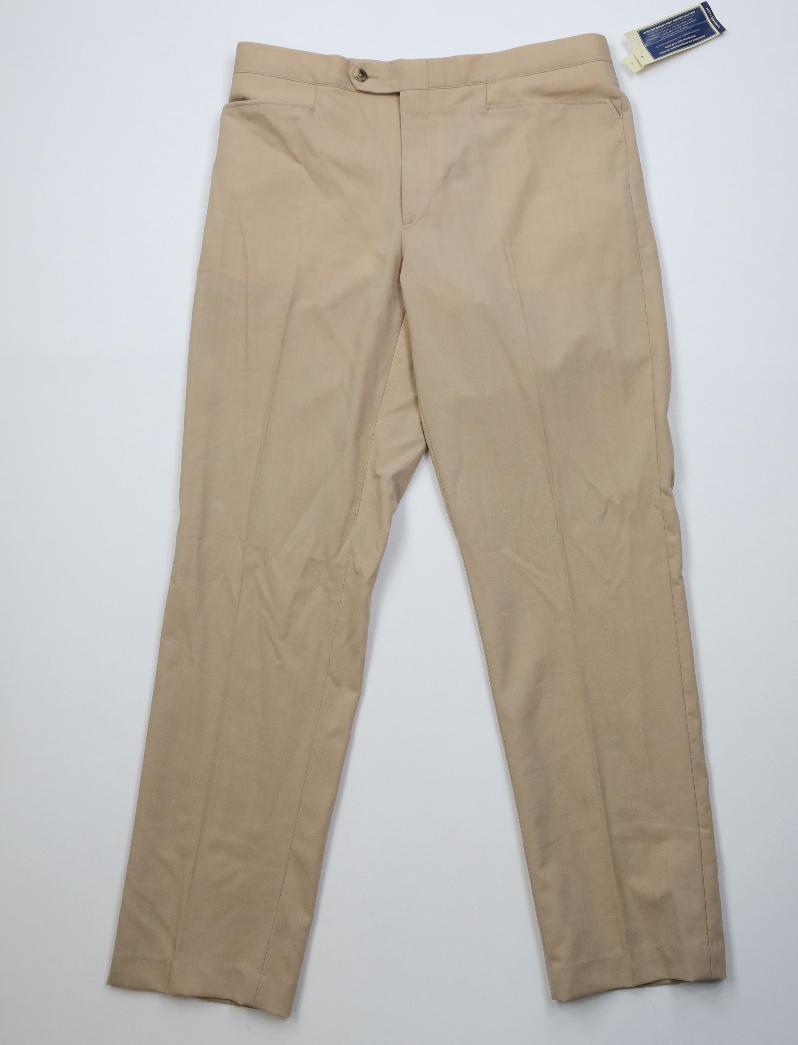 Vintage Deadstock Vintage Y2K Streetwear Wool Blend Knit Chino Pants Size US 36 / EU 52 - 1 Thumbnail