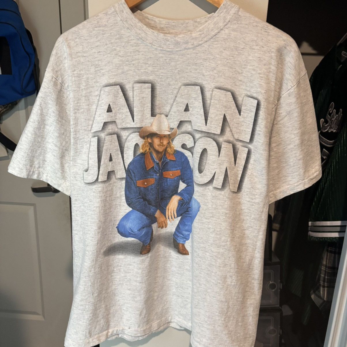 Band Tees 90s Alan Jackson Concert Shirt Everything I Love T-shirt Size US L / EU 52-54 / 3 - 1 Thumbnail