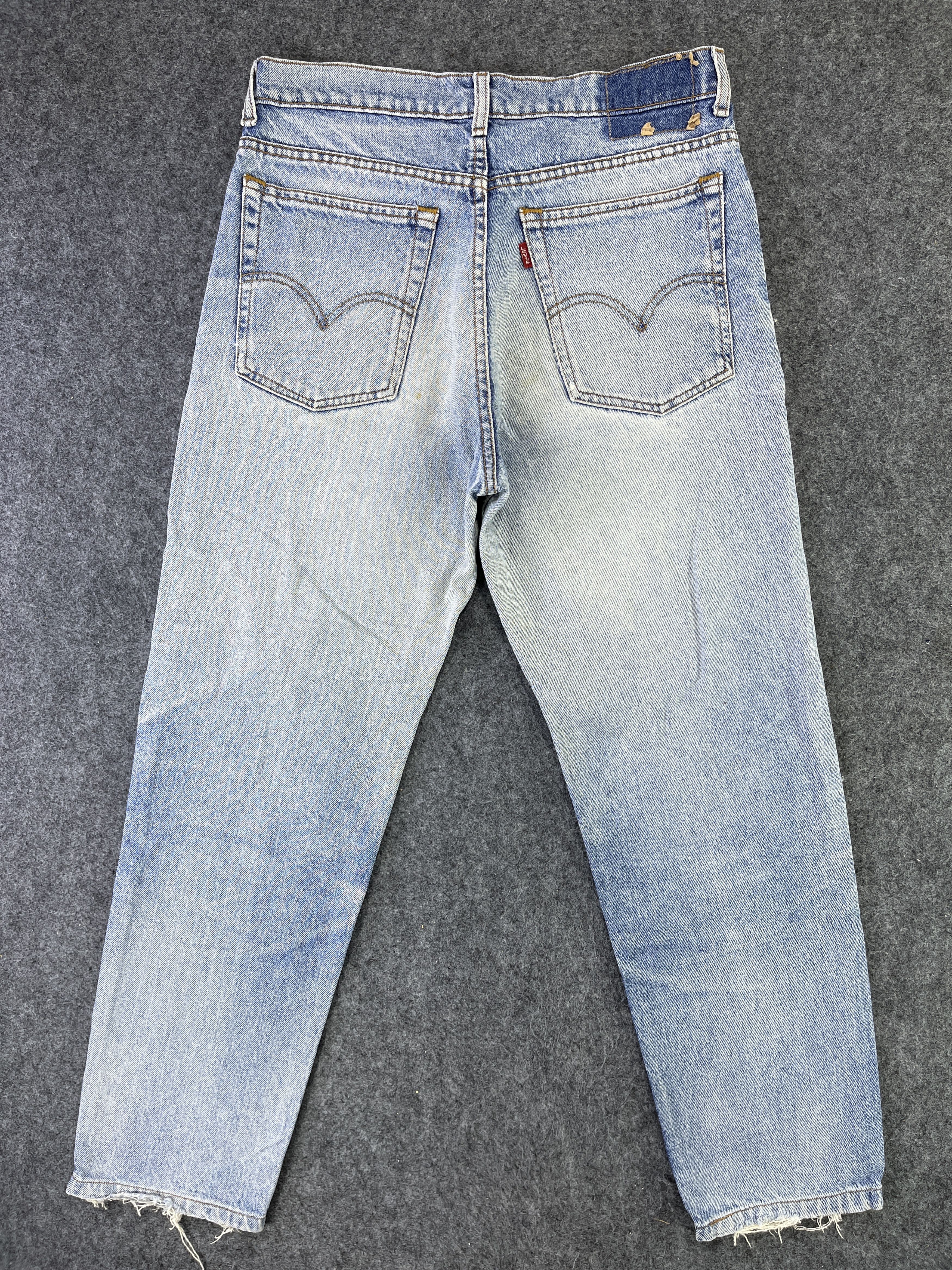 Levi's Vintage Levis Distressed Stone Wash Jeans - J824 Size US 30 / EU 46 - 2 Thumbnail