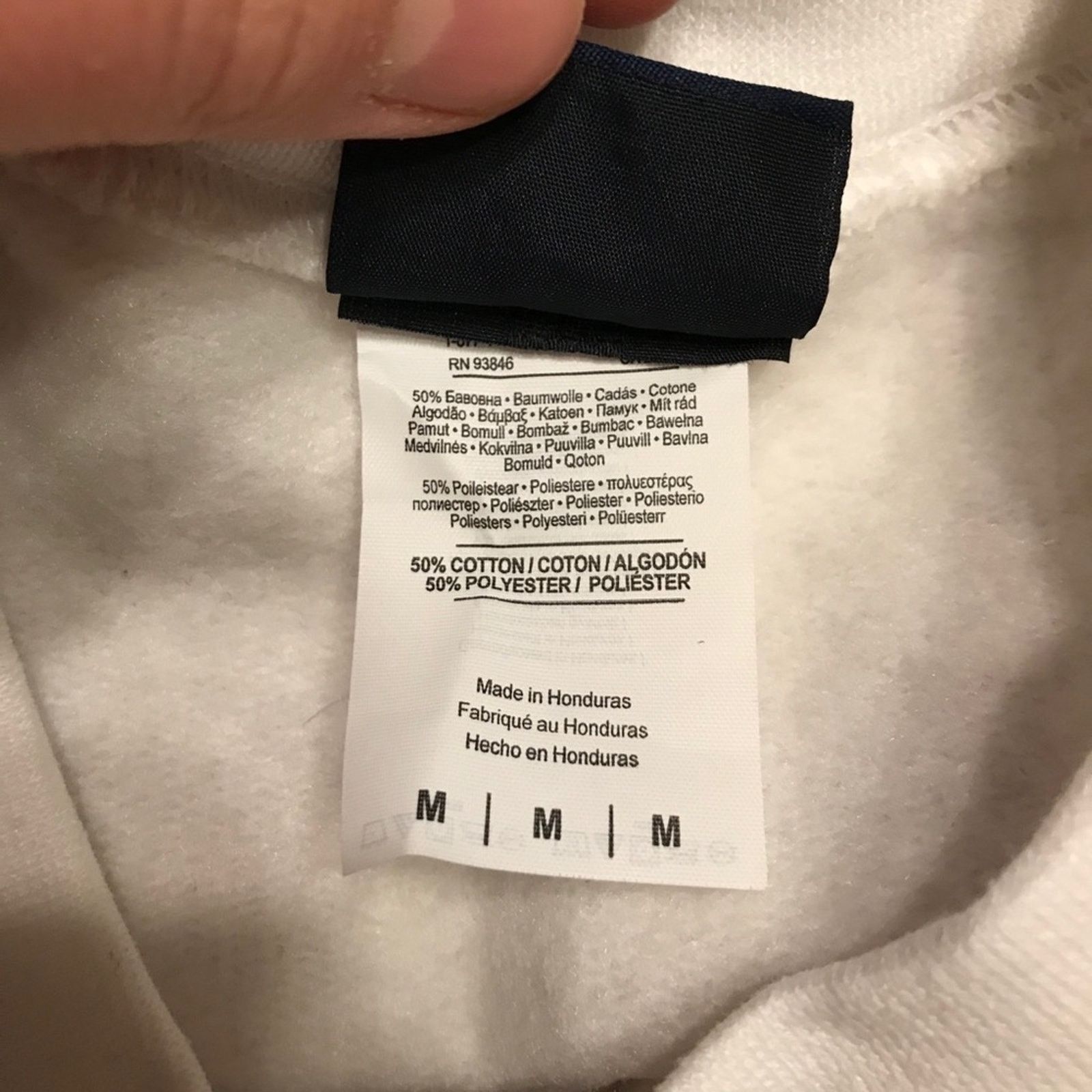 Other Blue 84 White Sweatshirt It’s Bear Season Size Medium Size M / US 6-8 / IT 42-44 - 5 Thumbnail