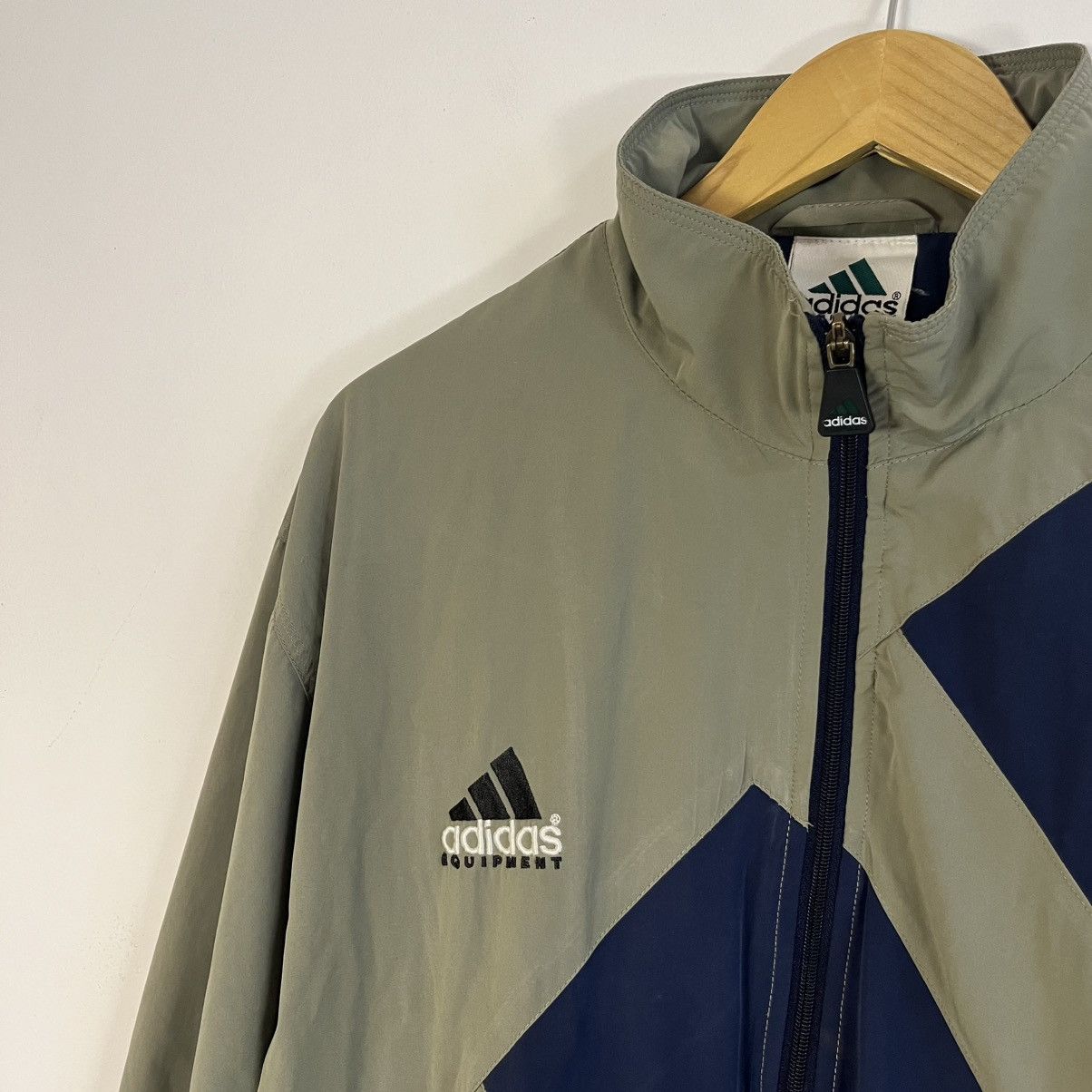 Adidas Vintage 90s Adidas Equipment Track Jacket Rare Archive Size US M / EU 48-50 / 2 - 4 Thumbnail