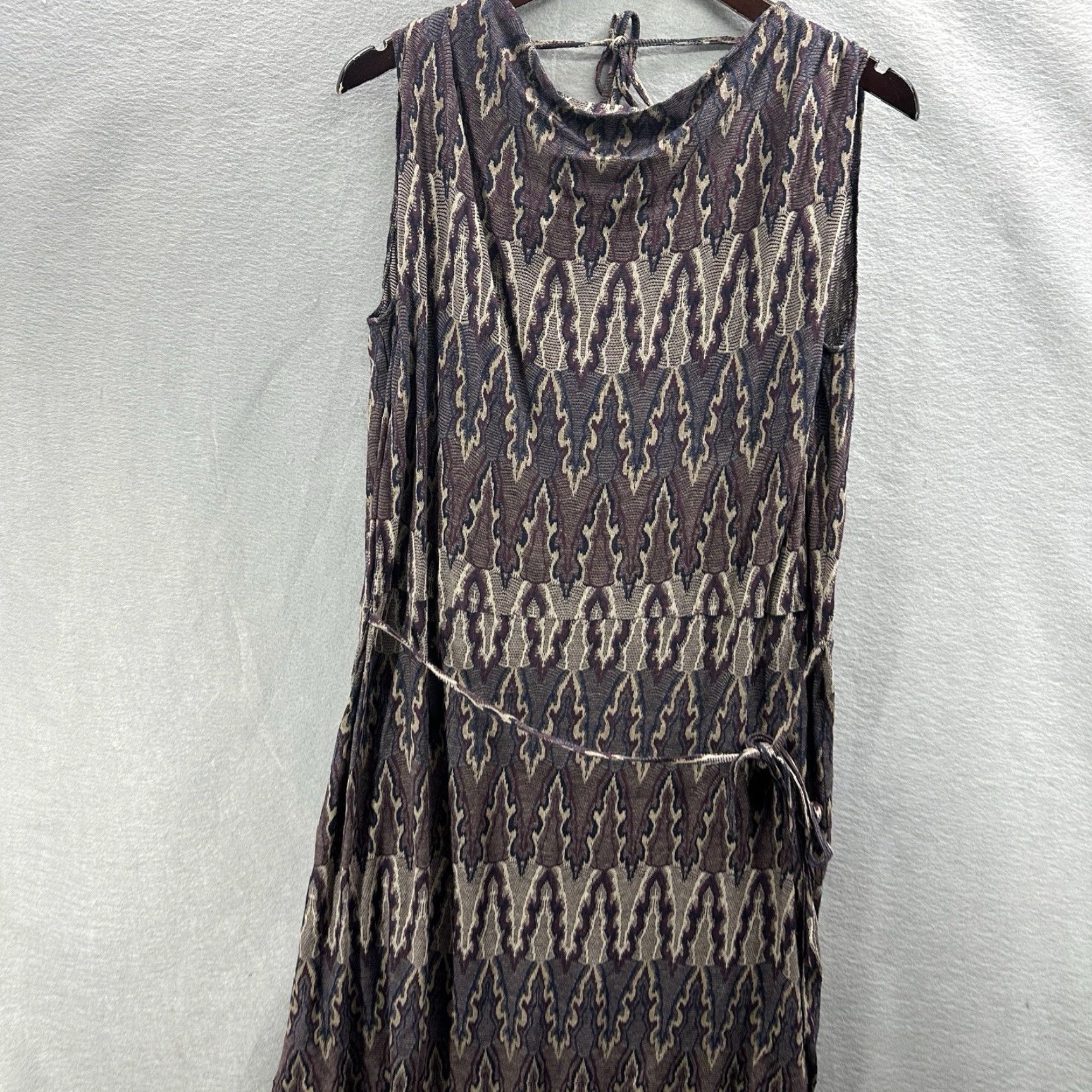 Isabel Marant Isabel Marant Etoile Dress 2 Small Womens Ikat Print Knit Sleeveless Quiet Lux Size S / US 4 / IT 40 - 3 Thumbnail