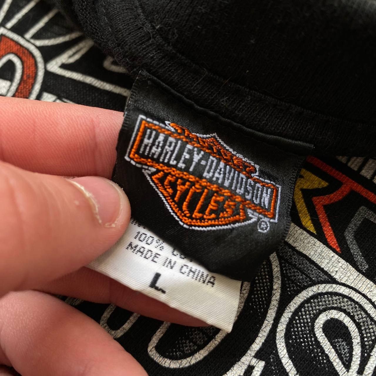 Vintage Vintage 1996 big logo Harley Davidson Australia no worries Size US L / EU 52-54 / 3 - 7 Thumbnail