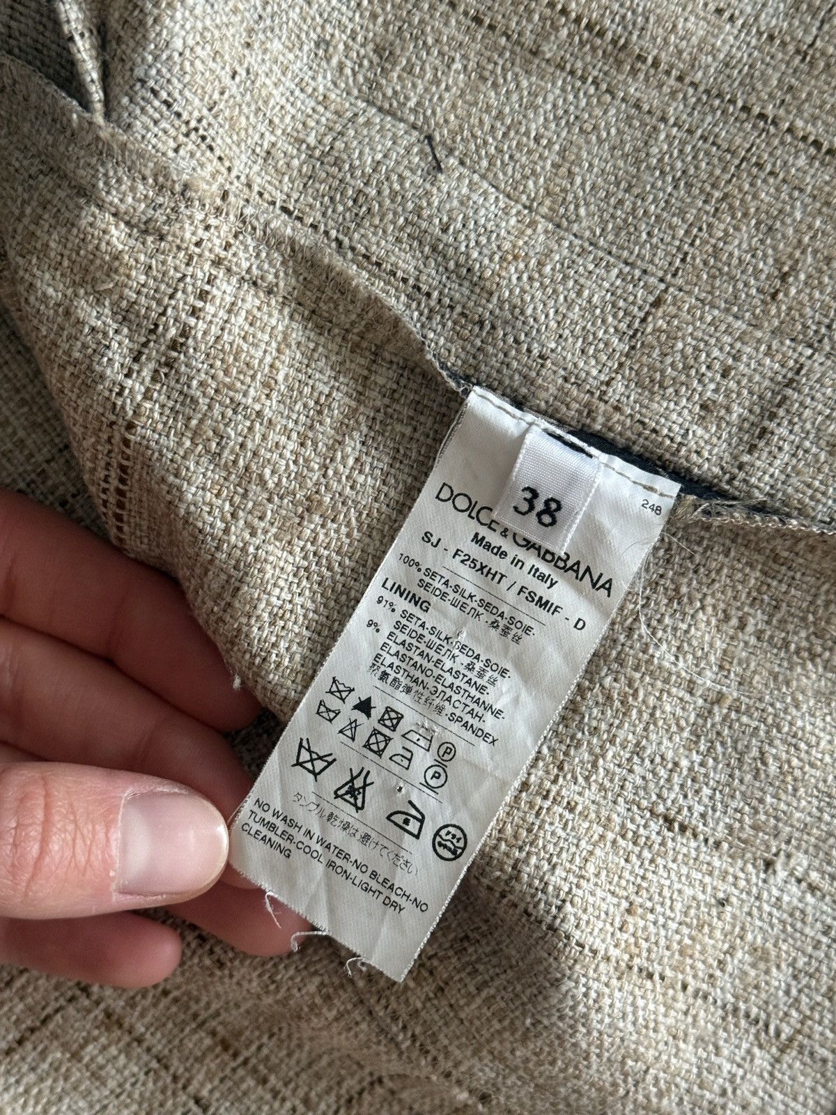 Dolce & Gabbana Dolce&Gabbana silk jacket Size XS / US 0-2 / IT 36-38 - 6 Thumbnail