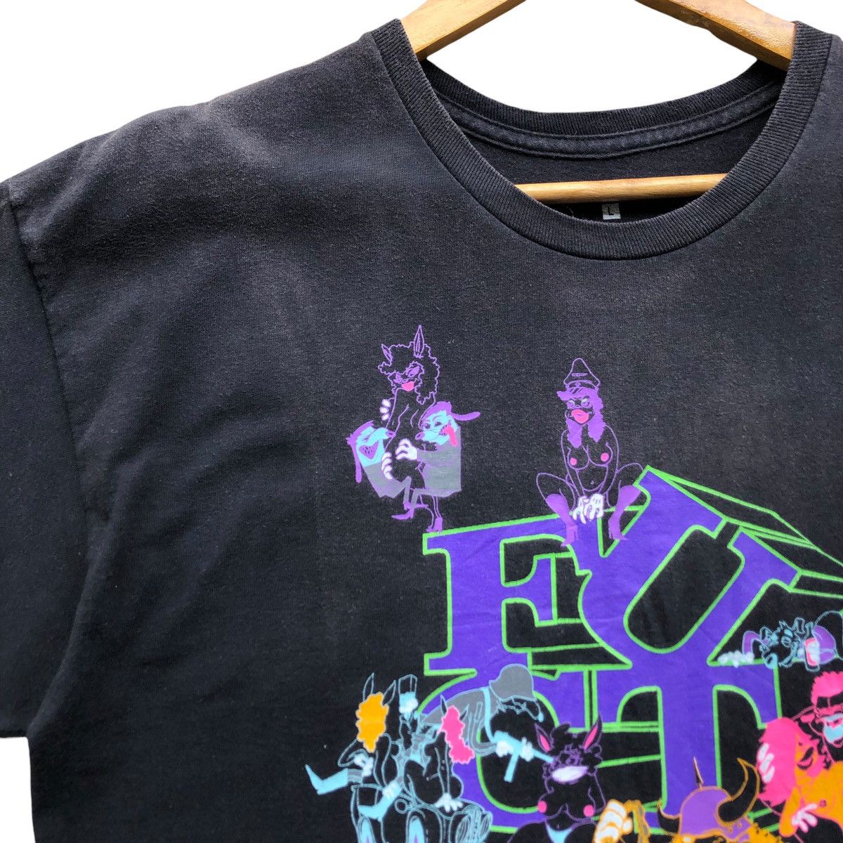 FUCT Rare🔥 vintage FUCT naked sex tshirt Size US L / EU 52-54 / 3 - 4 Thumbnail