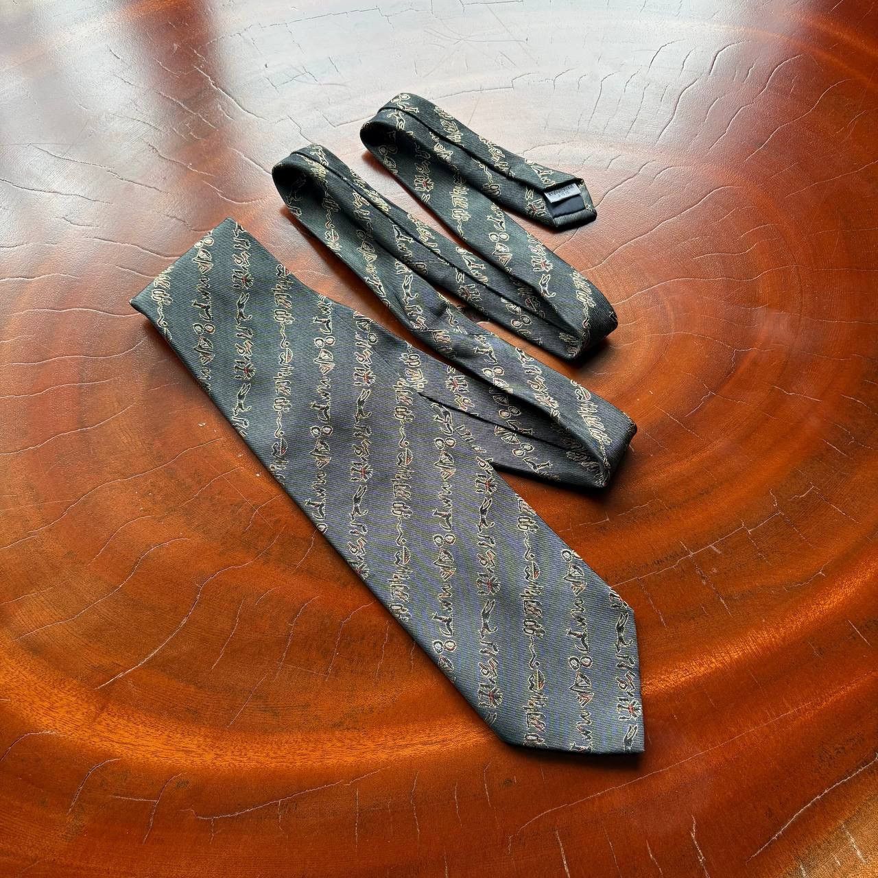 Pierre Balmain Pierre Balmain Vent Vent Aztec Design Necktie Size ONE SIZE - 2 Thumbnail