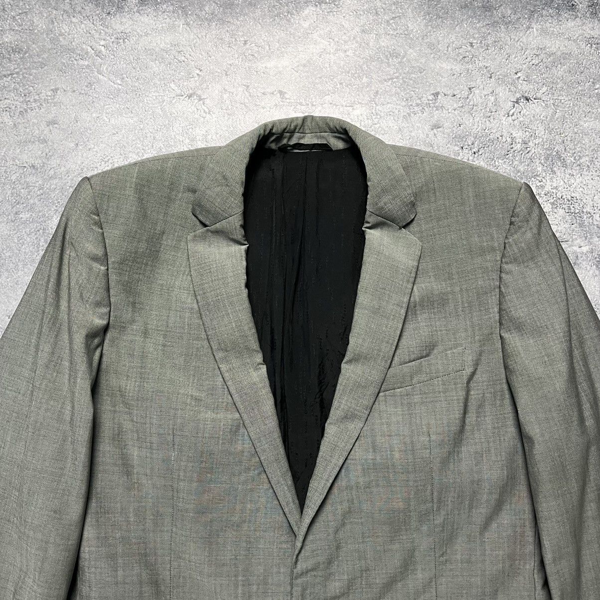 Designer × Hugo Boss Hugo Boss Grey Wool Blazer Jacket Luxury Classic Formal Size 42L - 2 Thumbnail