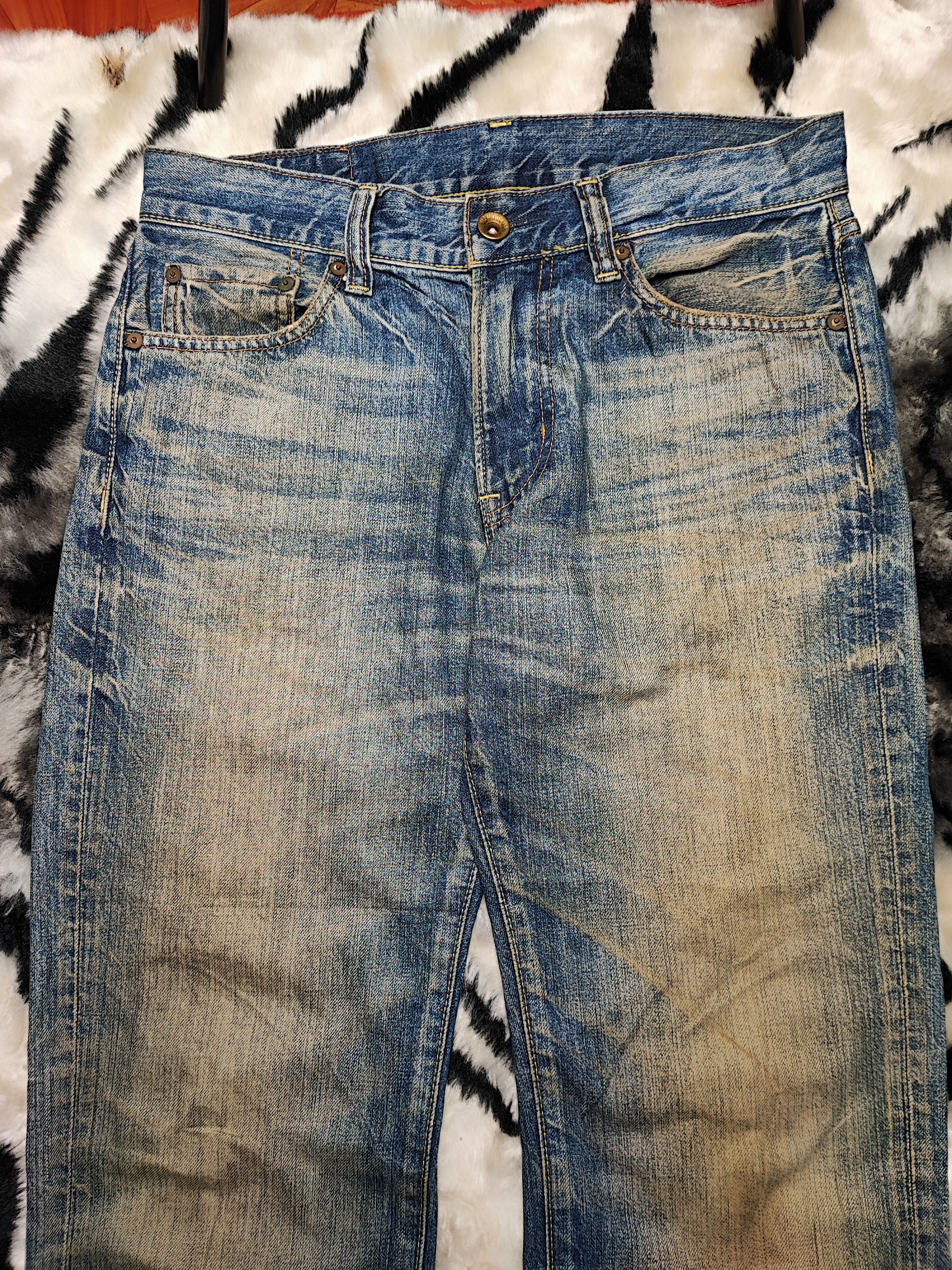Uniqlo Vintage Uniqlo UJ Baggy Distressed Jeans Size US 30 / EU 46 - 8 Thumbnail