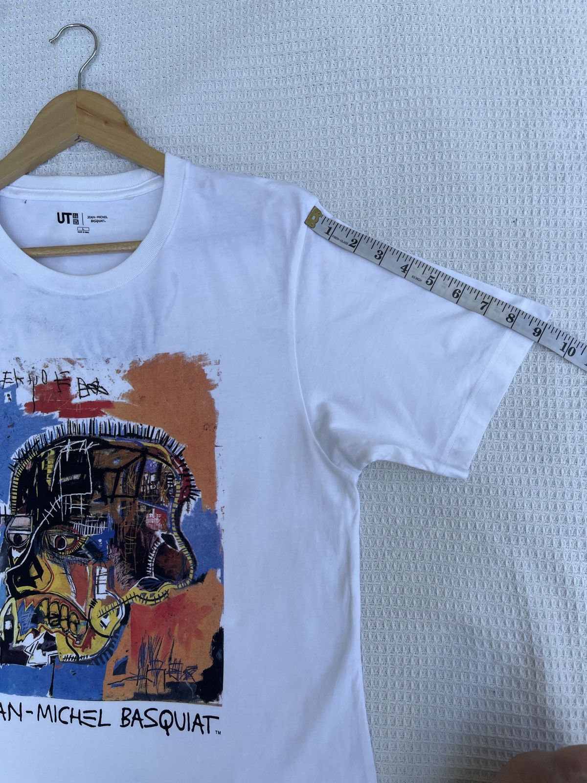 Jean-Michel Basquiat Rare🔥Vintage Art JEAN MICHEL BASQUIAT Uniqlo Tee Size US L / EU 52-54 / 3 - 10 Thumbnail