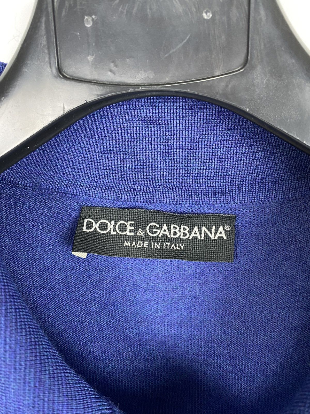 Dolce & Gabbana Dolce & Gabbana Men Collared Pullover Wool Melange size 48 Size US M / EU 48-50 / 2 - 3 Thumbnail