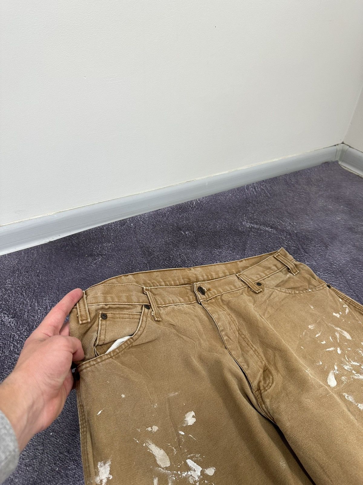 Dickies Vintage Dickies Distressed Carpenter USA Opium Baggy Pants Size US 38 / EU 54 - 14 Thumbnail