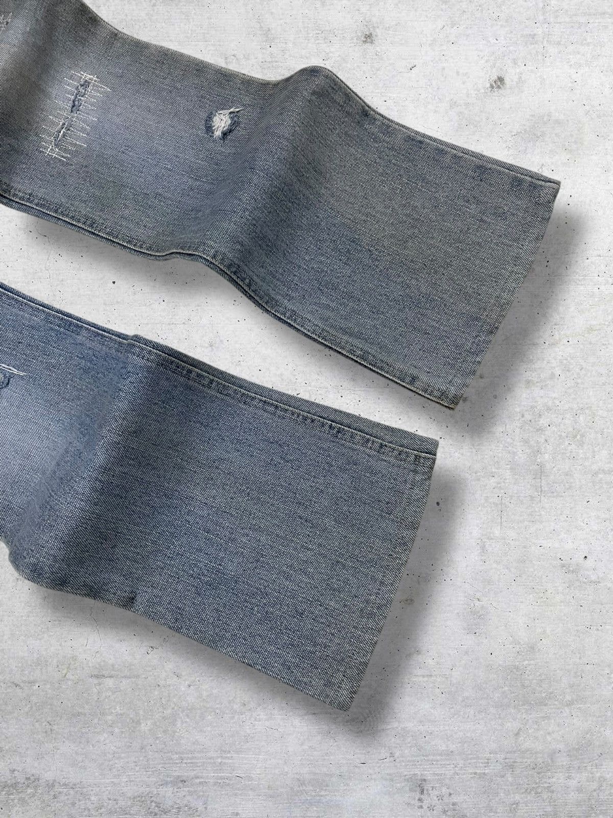 Tornado Mart VINTAGE REAL INTERPLANET OG JAPAN DIRTY STYLE FLARED DENIM Size US 28 / EU 44 - 5 Thumbnail