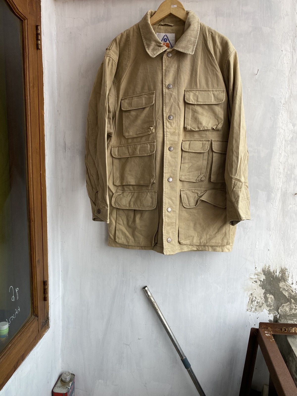 Nigel Cabourn hunting jacket multi pockets Size US L / EU 52-54 / 3 - 1 Thumbnail