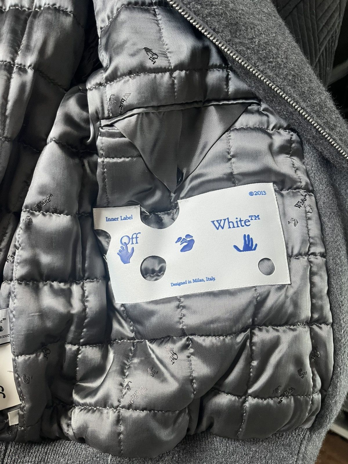 Off-White Off-white cashmere jacket Size US M / EU 48-50 / 2 - 8 Thumbnail