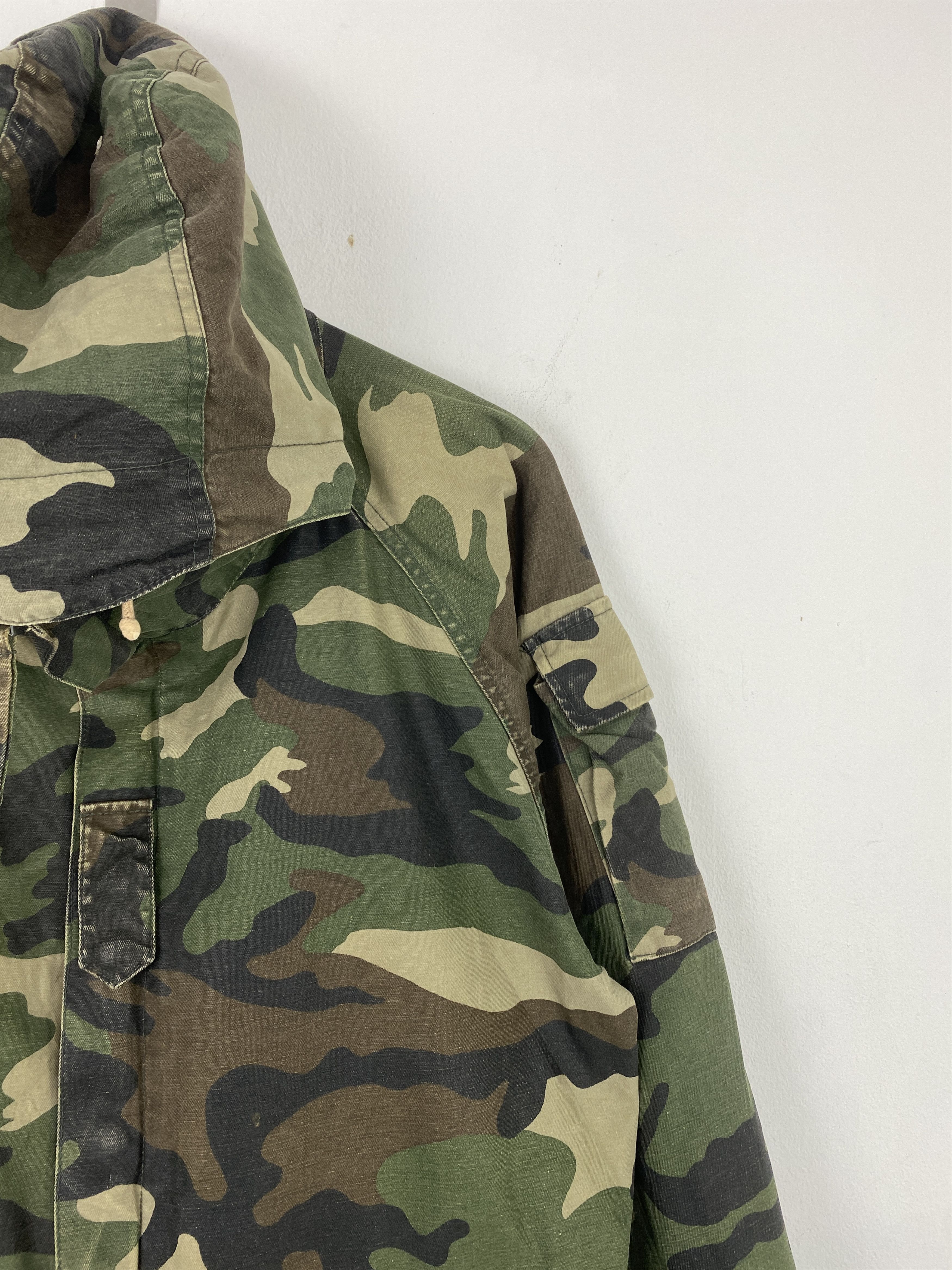 Vintage Vintage Dog House Camouflage Military Jacket J1977 Size US M / EU 48-50 / 2 - 13 Thumbnail
