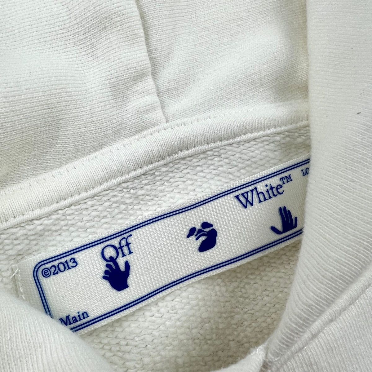 Off-White Off-White Stencil Arrows White Hoodie Size US XS / EU 42 / 0 - 6 Thumbnail