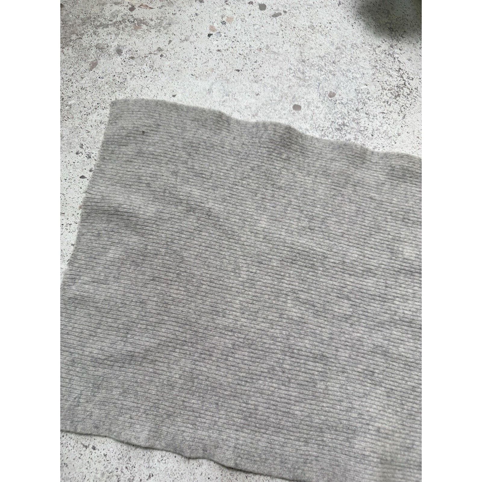 Max Mara Max Mara Weekend Wool Womens Scarf Grey Size ONE SIZE - 14 Thumbnail