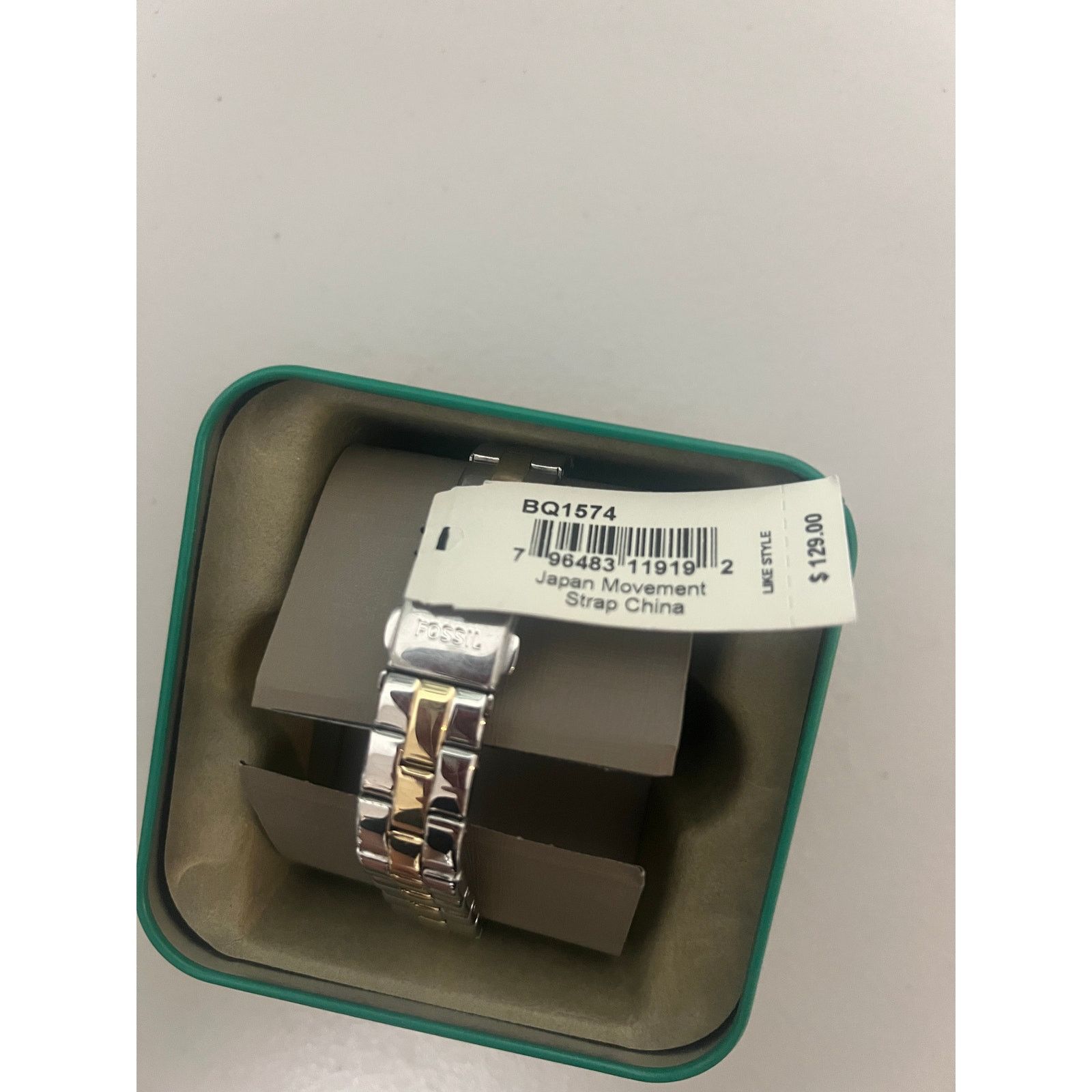 Fossil Fossil BQ1574 Modern Sophisticate Three-Hand Stainless Steel Size ONE SIZE - 7 Thumbnail