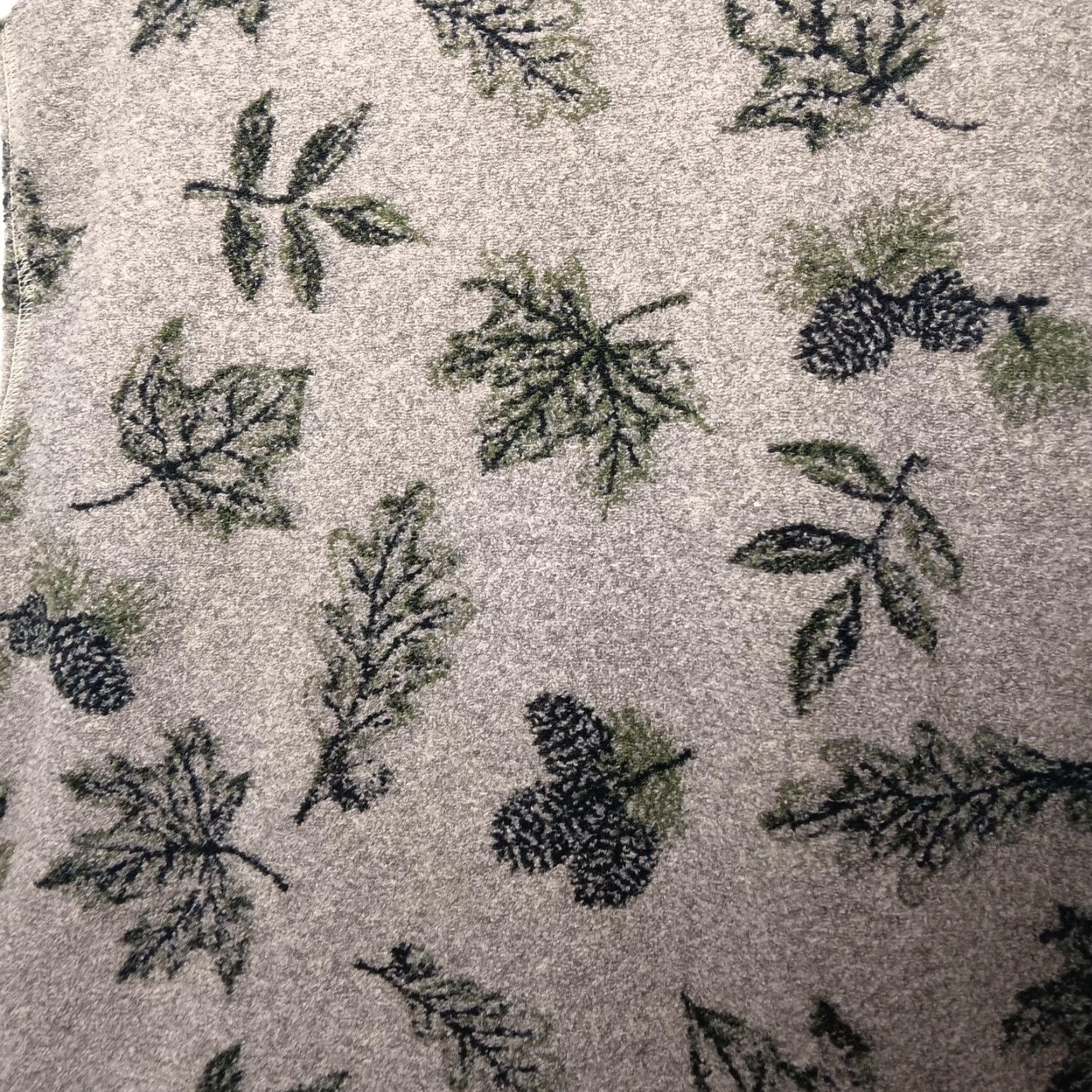 Vintage VINTAGE Invisible Ink Fleece Vest Women Large Gray Leaves Nature Gorpcore USA Size L / US 10 / IT 46 - 7 Thumbnail