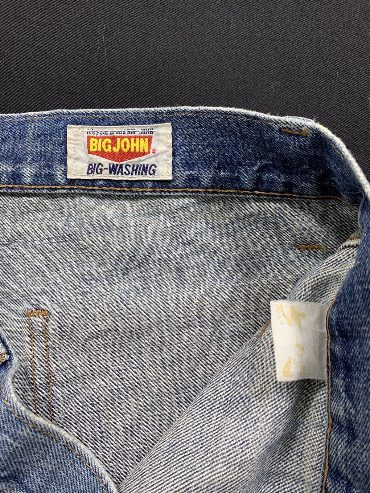 Le Grande Bleu (L.G.B.) Vintage Big John Japan Distressed super Flare Denim pants Size US 31 - 5 Thumbnail