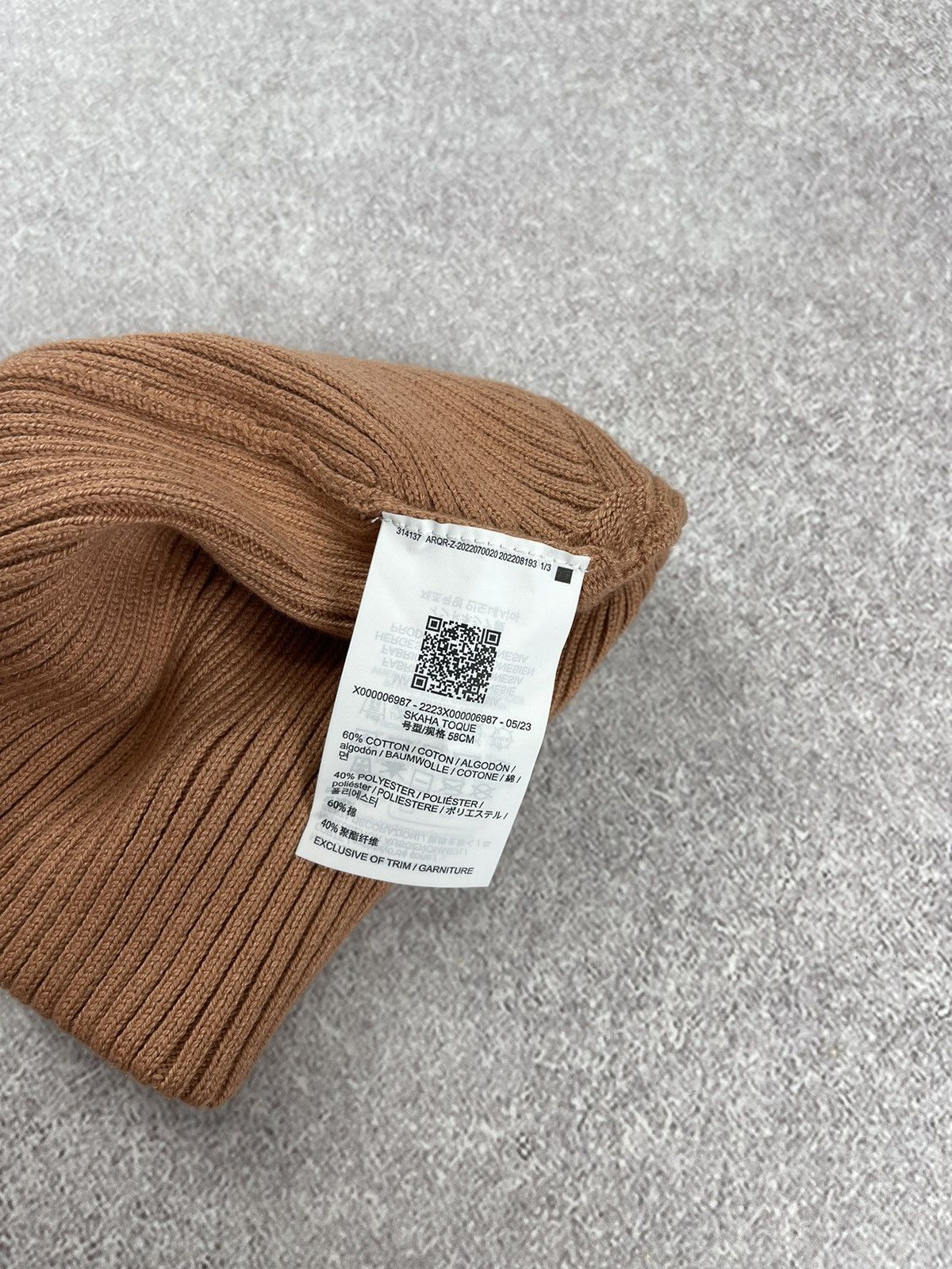 Arc'teryx Arc'teryx Skaha Toque Beanie Hazelnut Size 58cm Size ONE SIZE - 7 Thumbnail