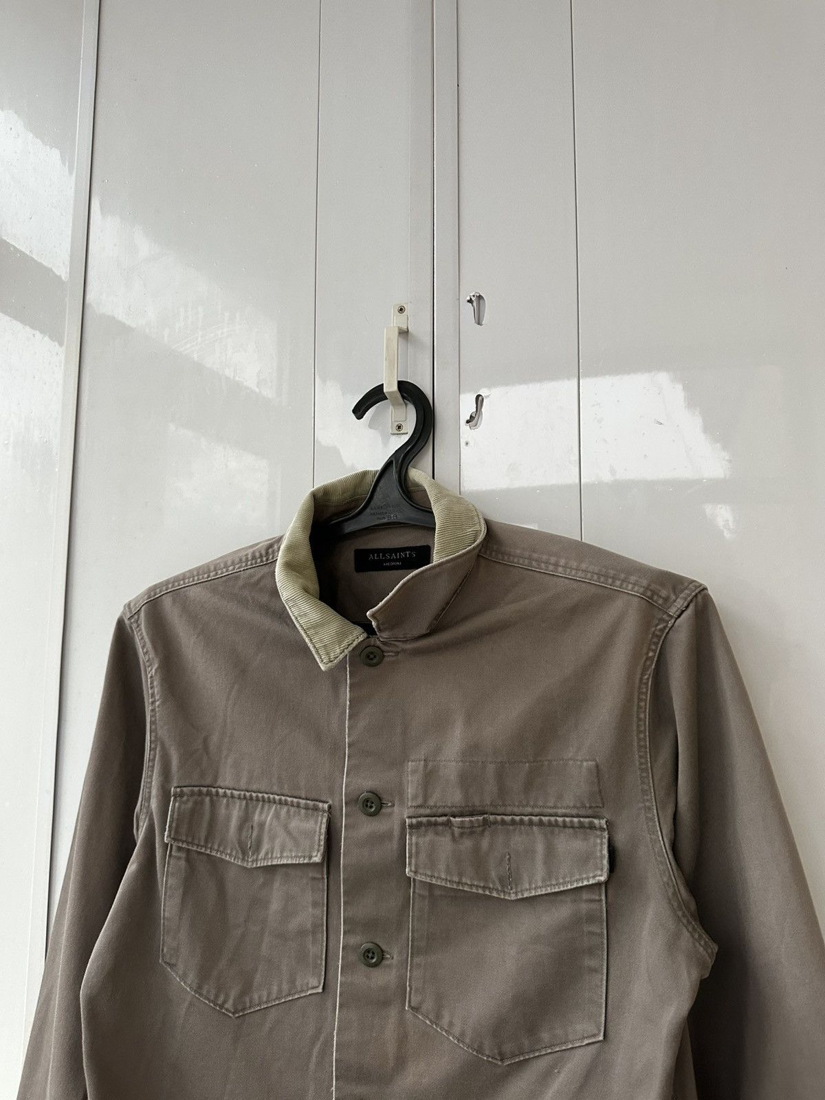 Allsaints Allsaints Multipocket OverShirt Brown Luxury Fit Size US M / EU 48-50 / 2 - 10 Thumbnail