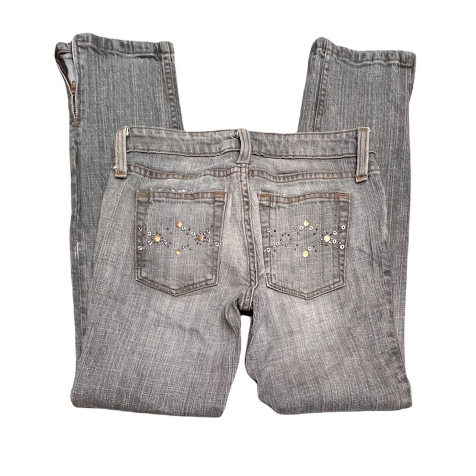 Mossimo Vintage Y2K Mossimo Grey denim boot cut jeans Size 5 Size 26" / US 2 / IT 38 - 2 Thumbnail